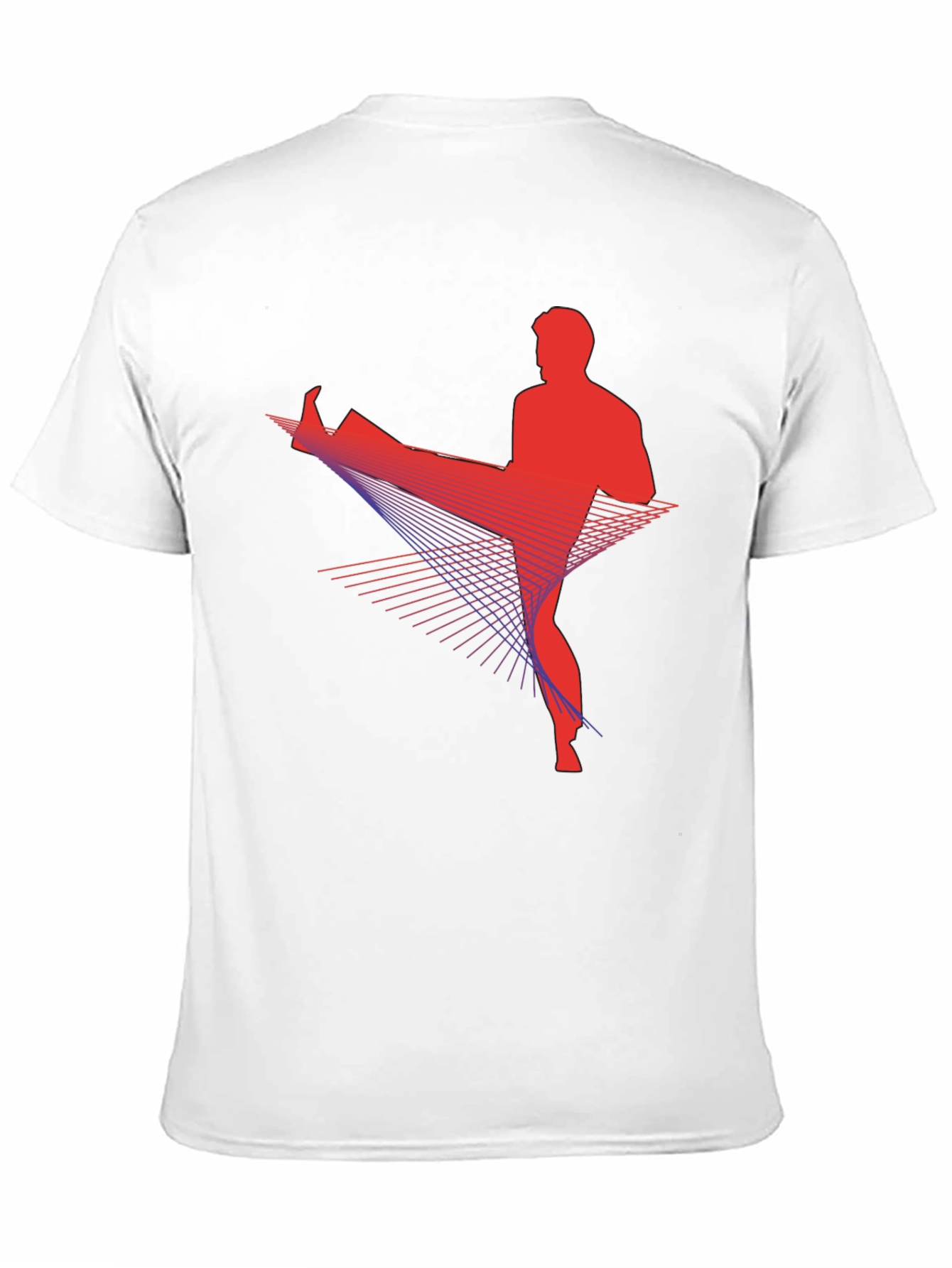 Martial Arts Graphic Tee - Black