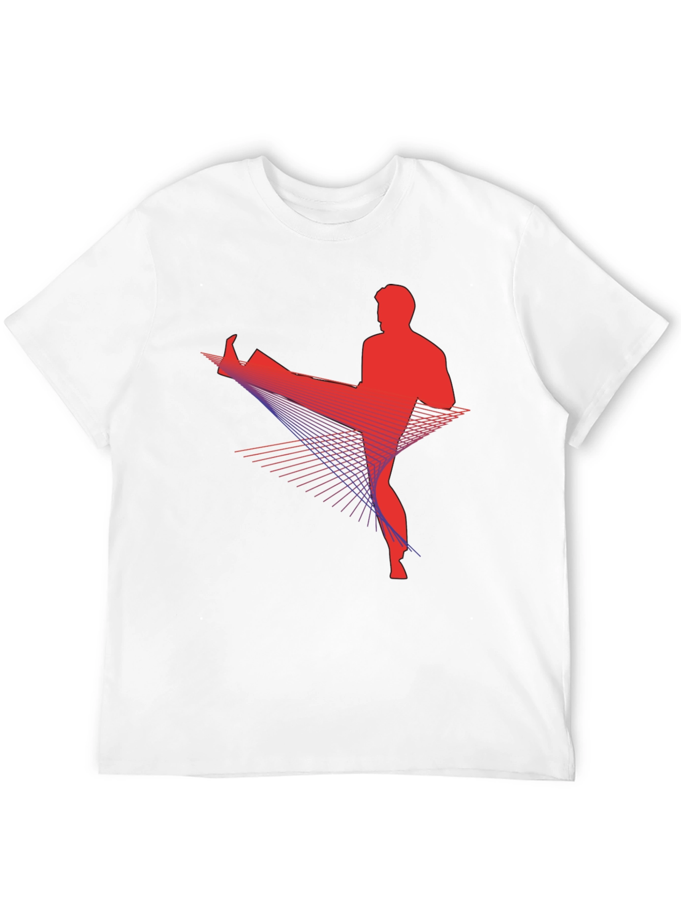 Martial Arts Graphic Tee - Black