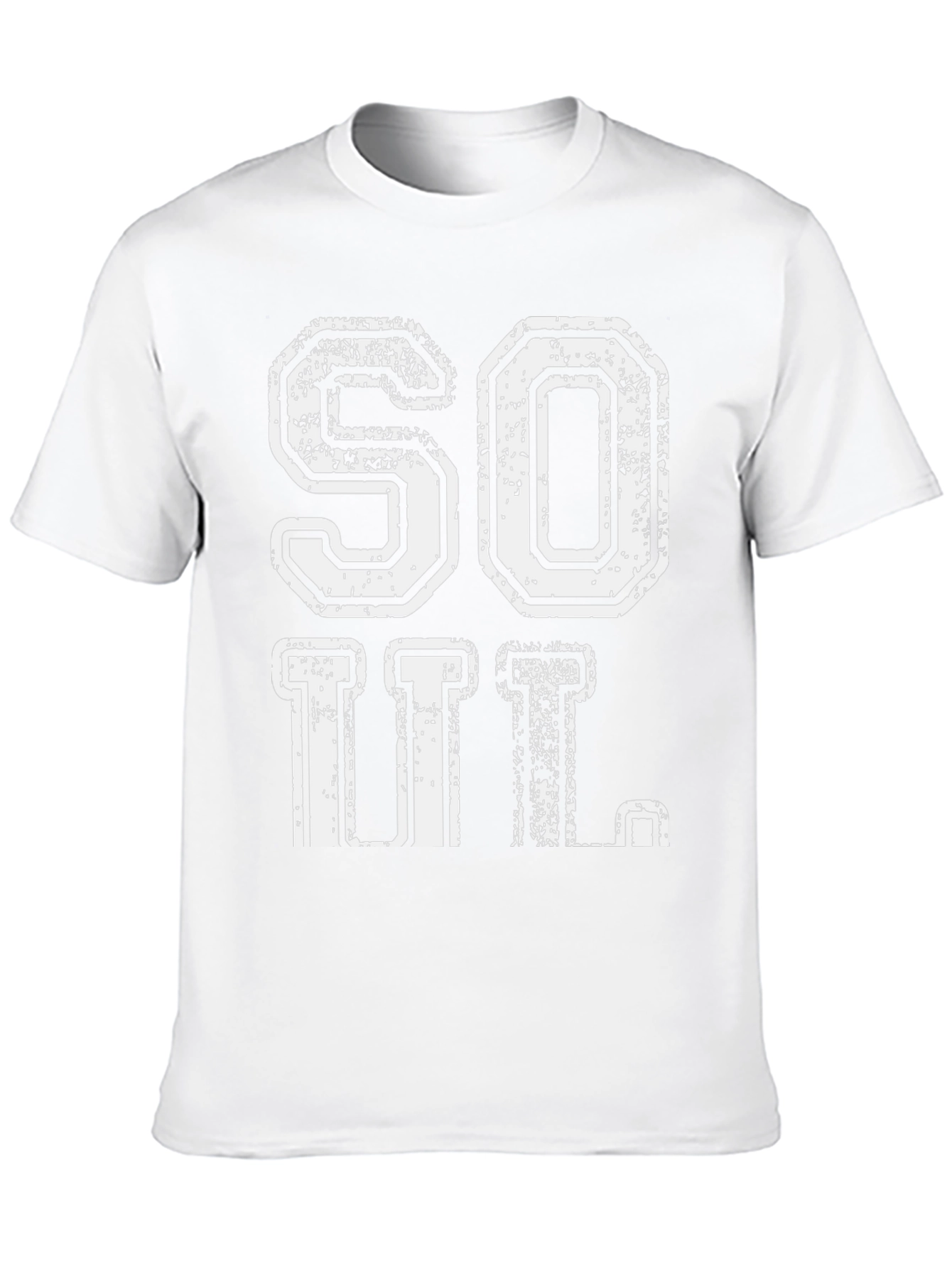 SOUL T-Shirt - Distressed Graphic Tee