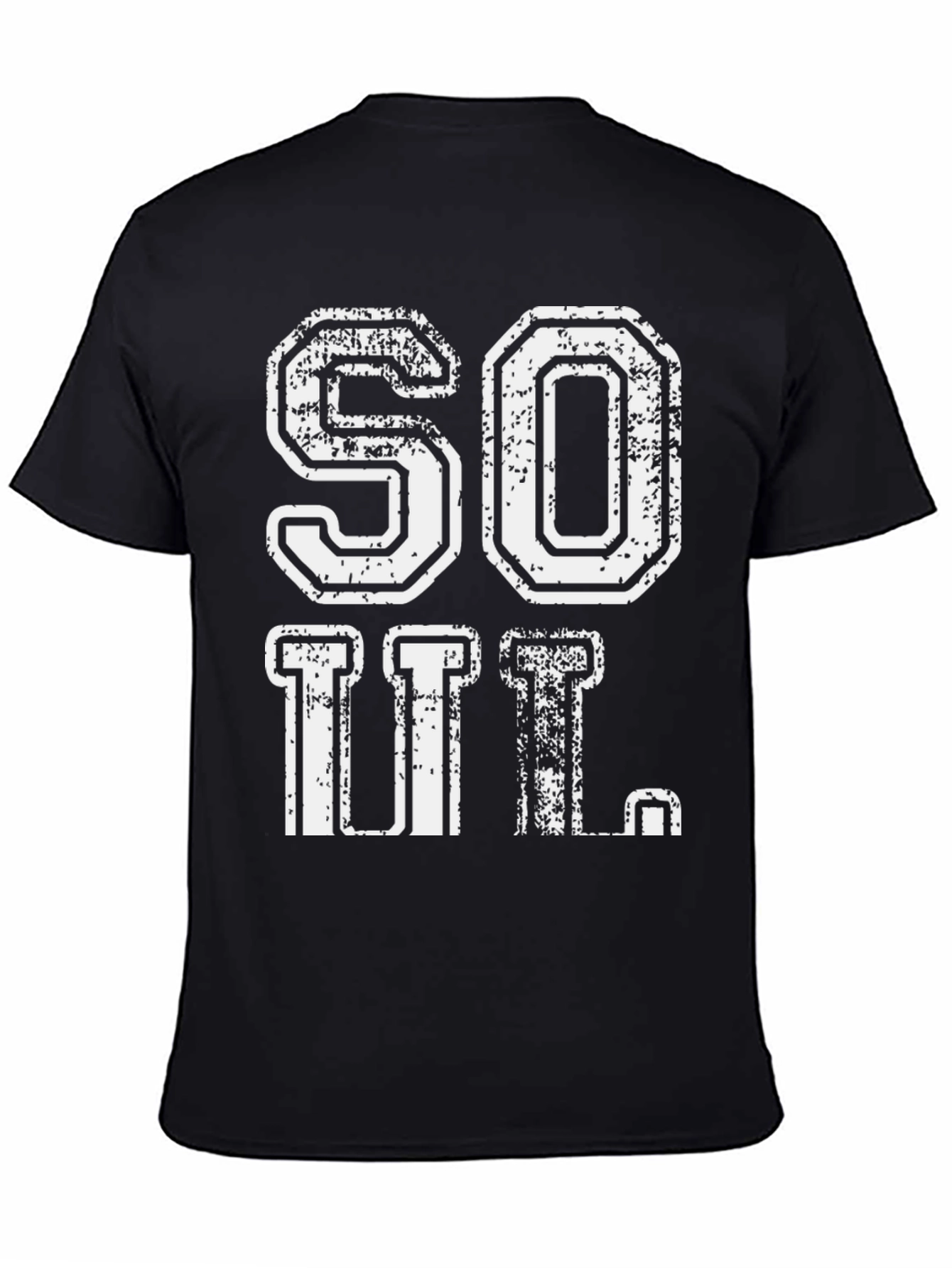 SOUL T-Shirt - Distressed Graphic Tee