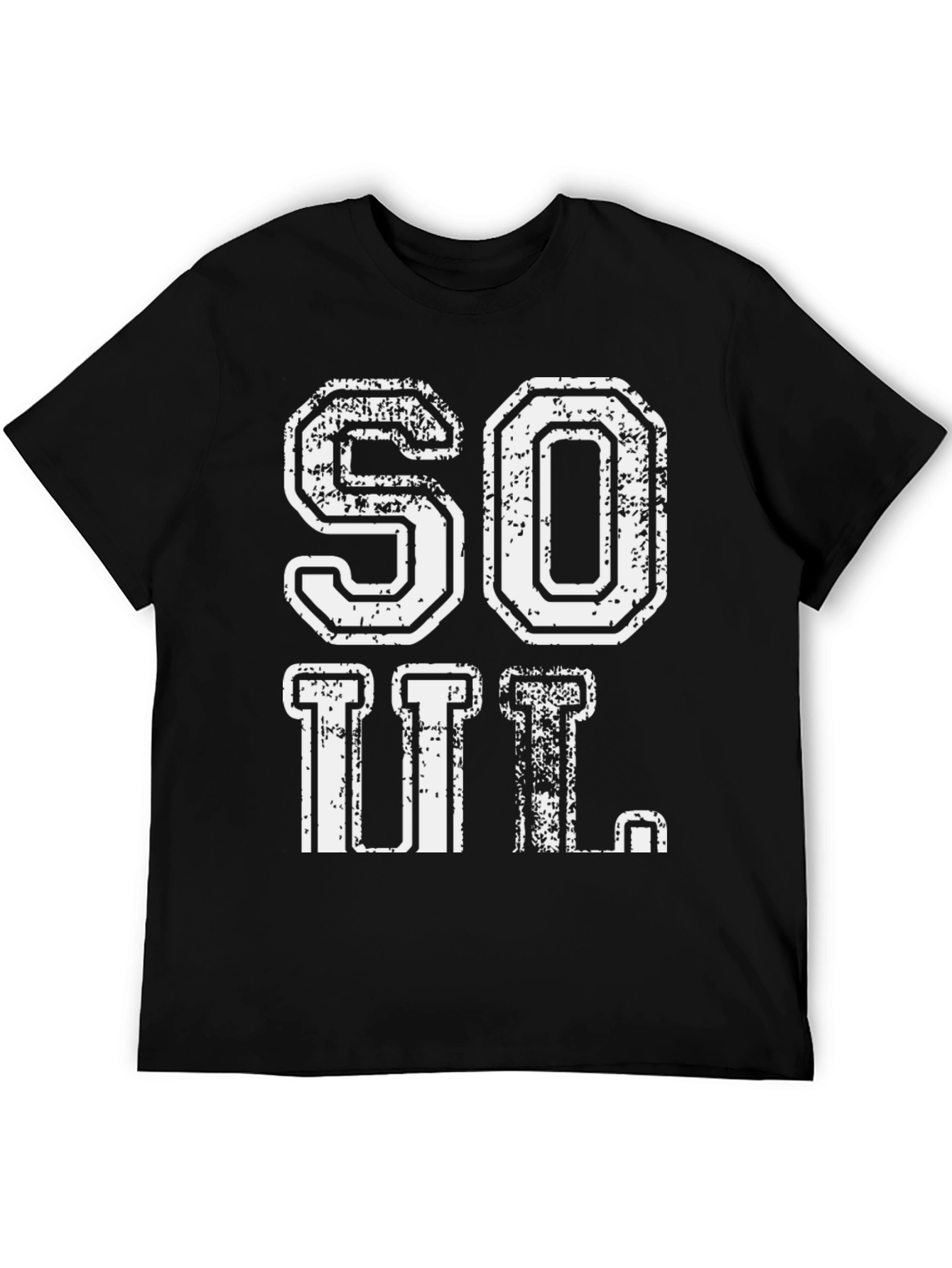 SOUL T-Shirt - Distressed Graphic Tee