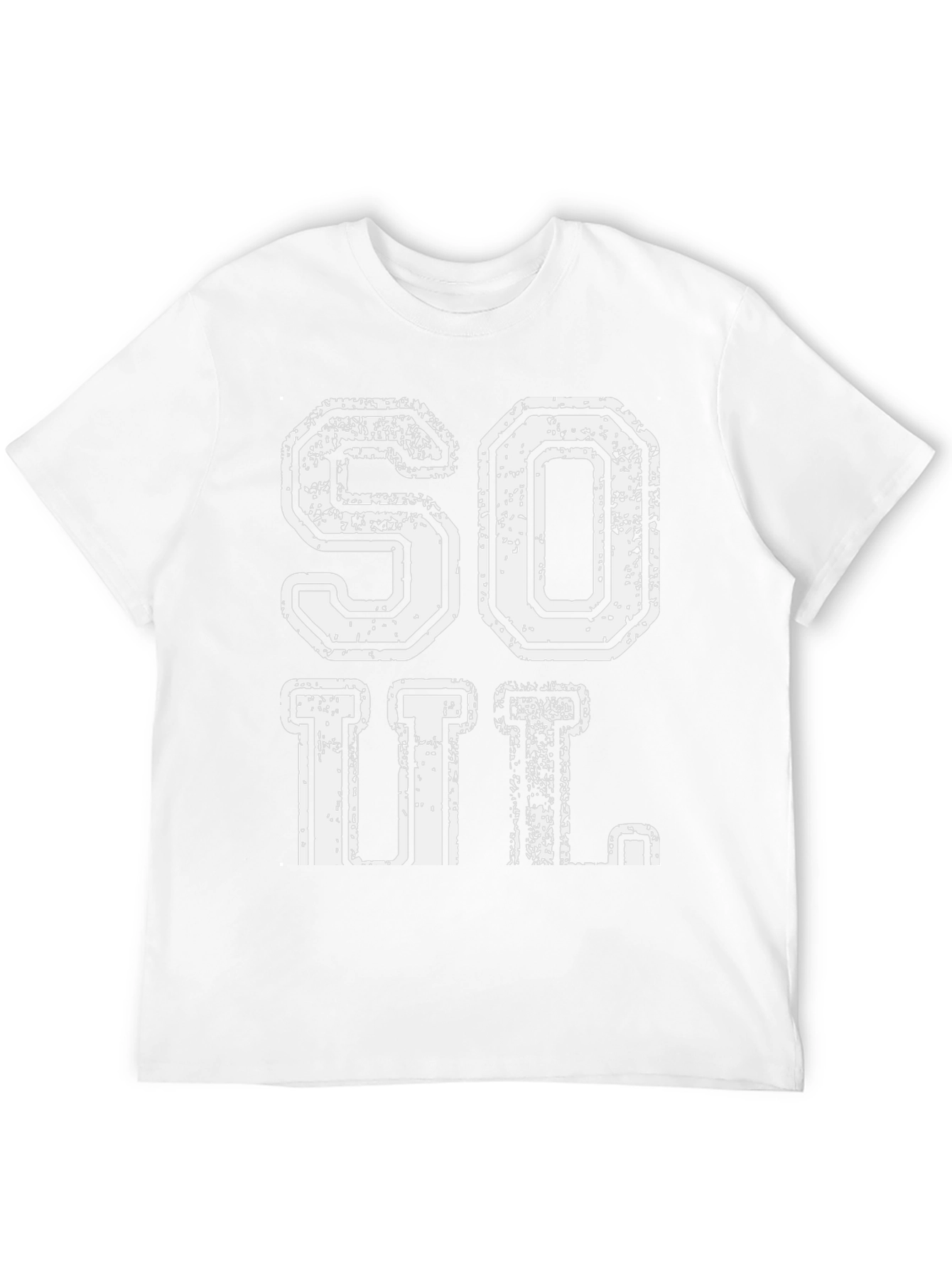 SOUL T-Shirt - Distressed Graphic Tee