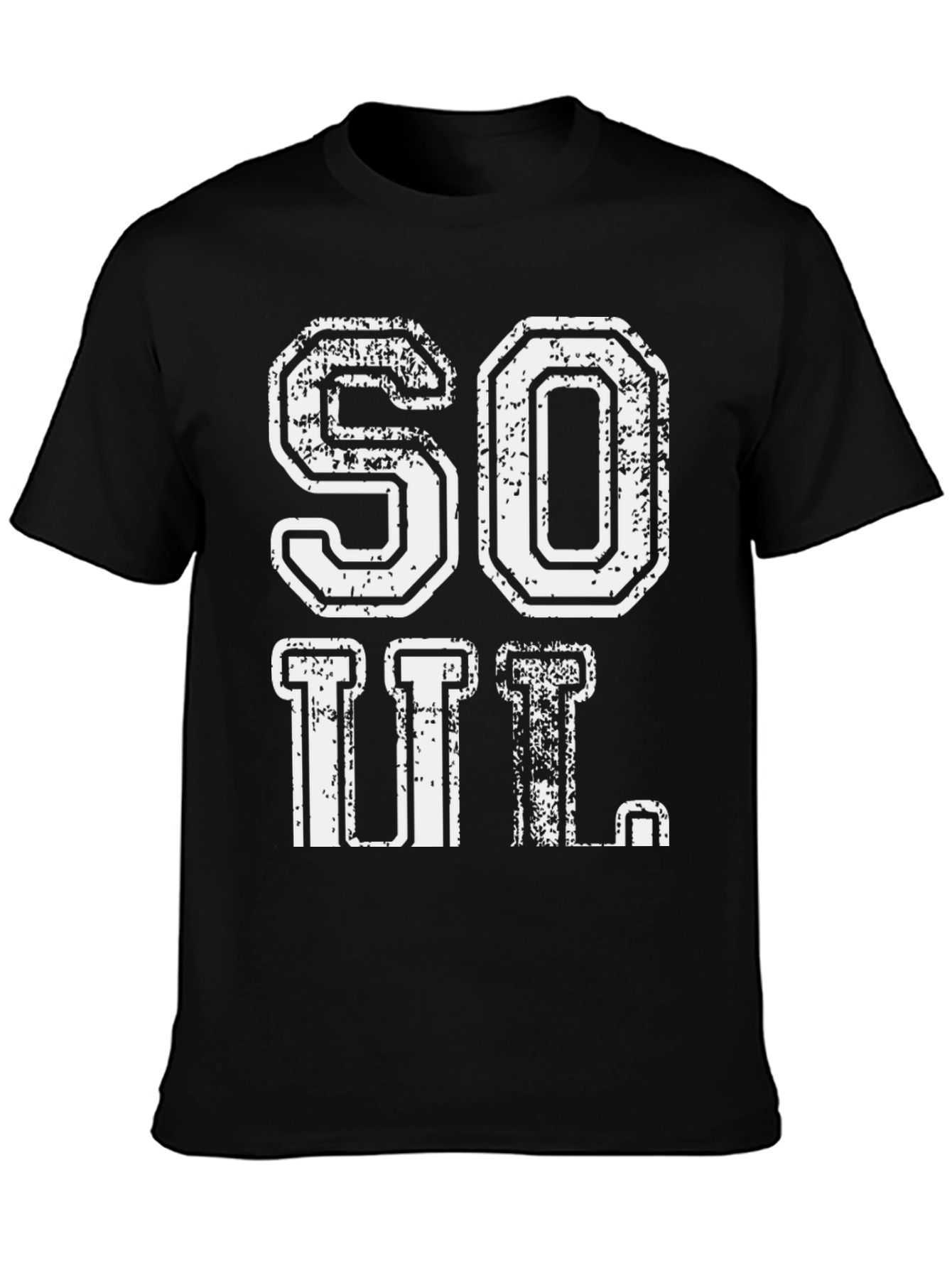 SOUL T-Shirt - Distressed Graphic Tee