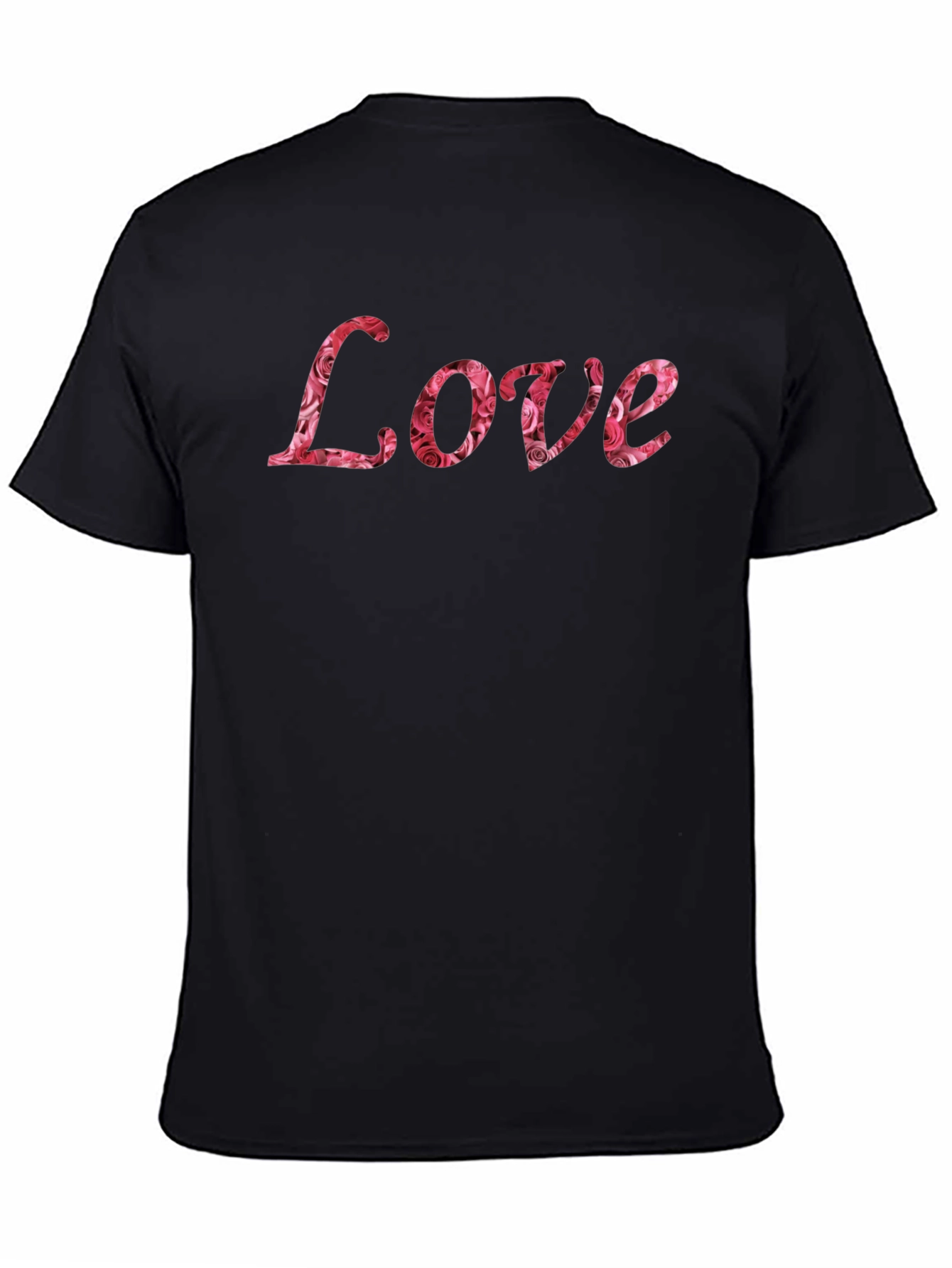 Floral Love Graphic Tee - Trendy Mens T-Shirt