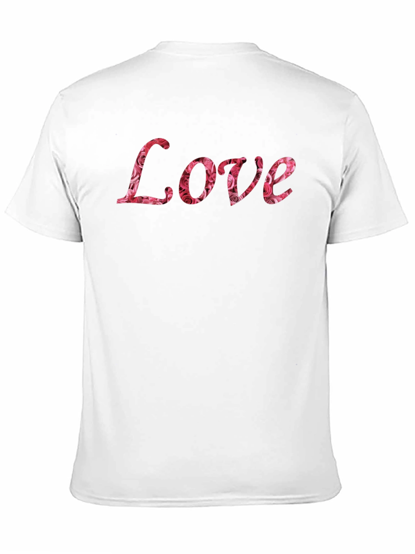 Floral Love Graphic Tee - Trendy Mens T-Shirt