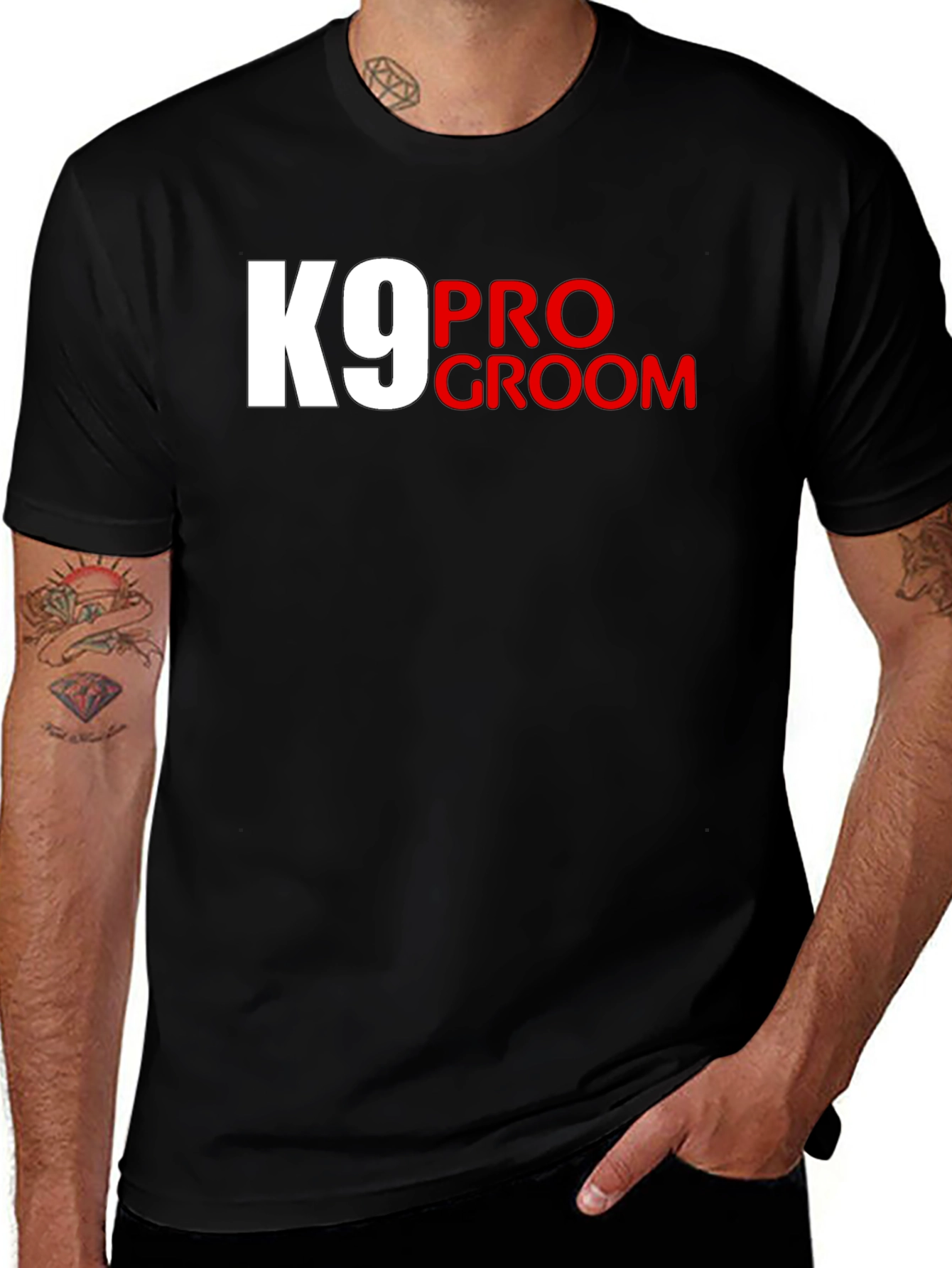 K9 Pro Groom Black T-Shirt