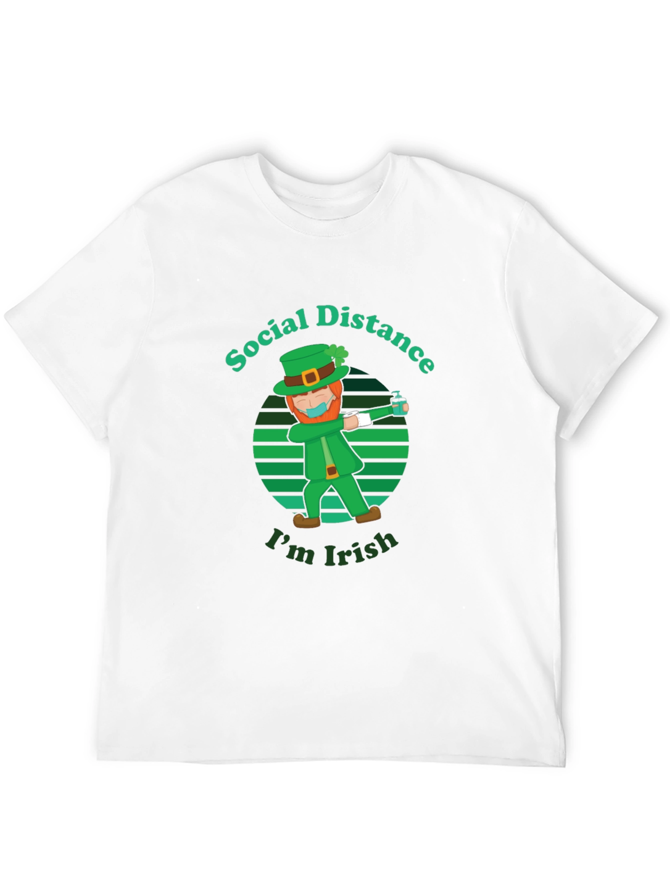 Social Distance Im Irish St. Patricks Day T-Shirt