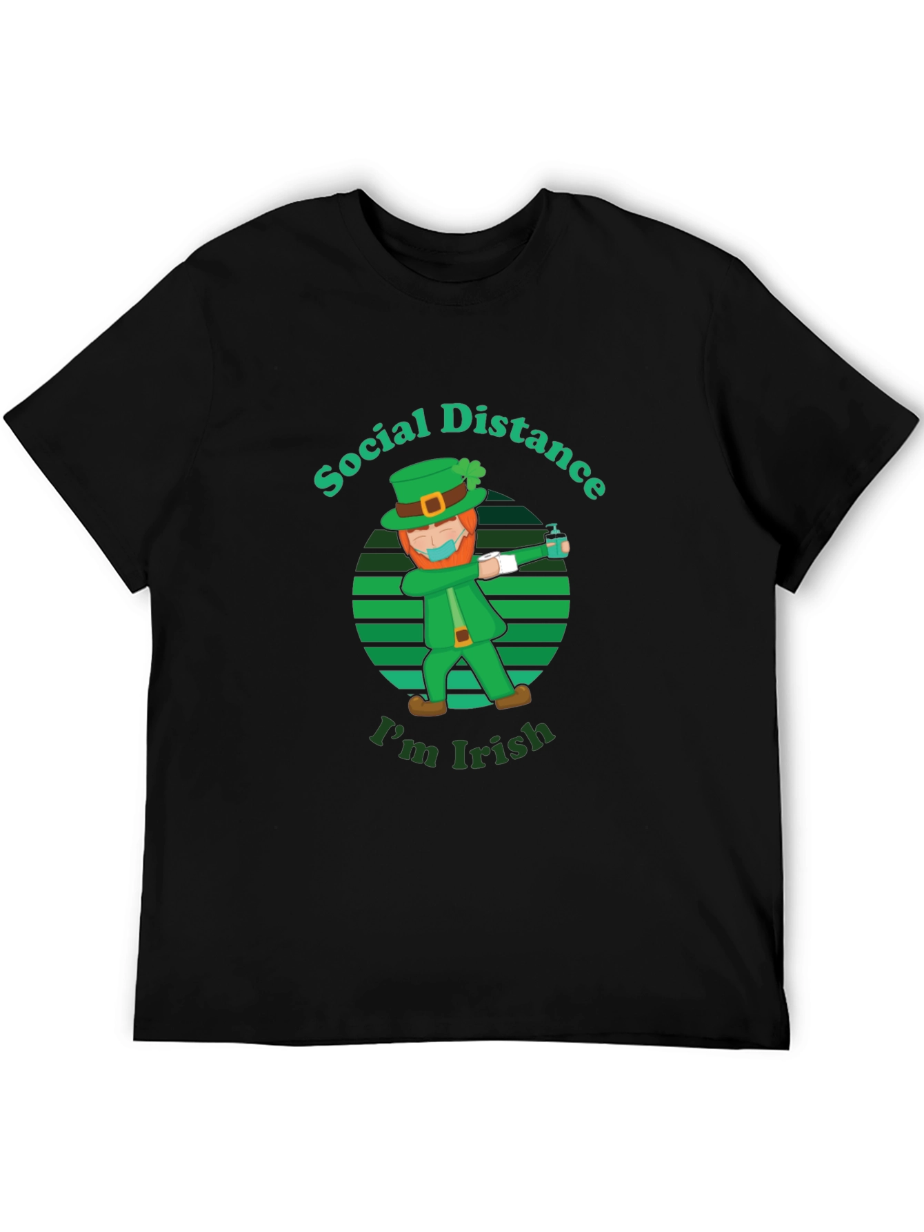 Social Distance Im Irish St. Patricks Day T-Shirt