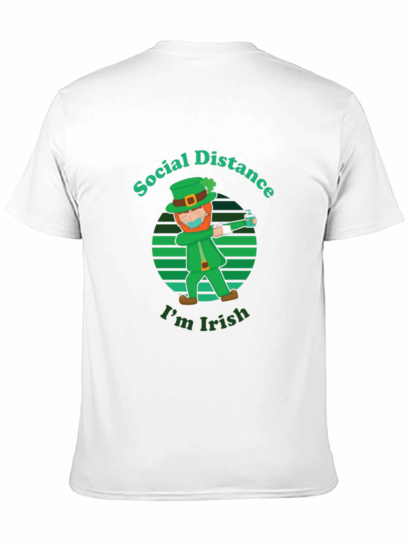 Social Distance Im Irish St. Patricks Day T-Shirt