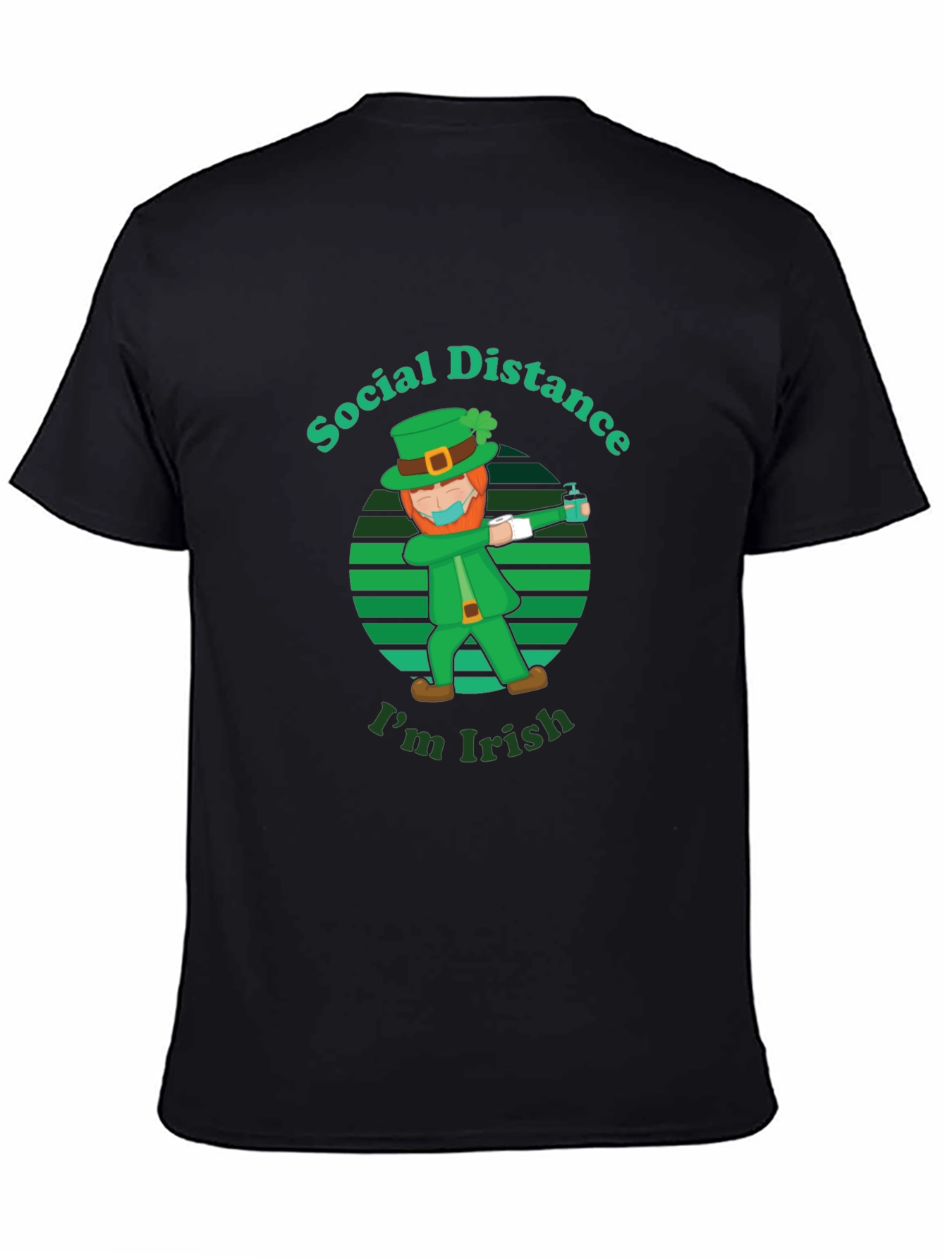 Social Distance Im Irish St. Patricks Day T-Shirt