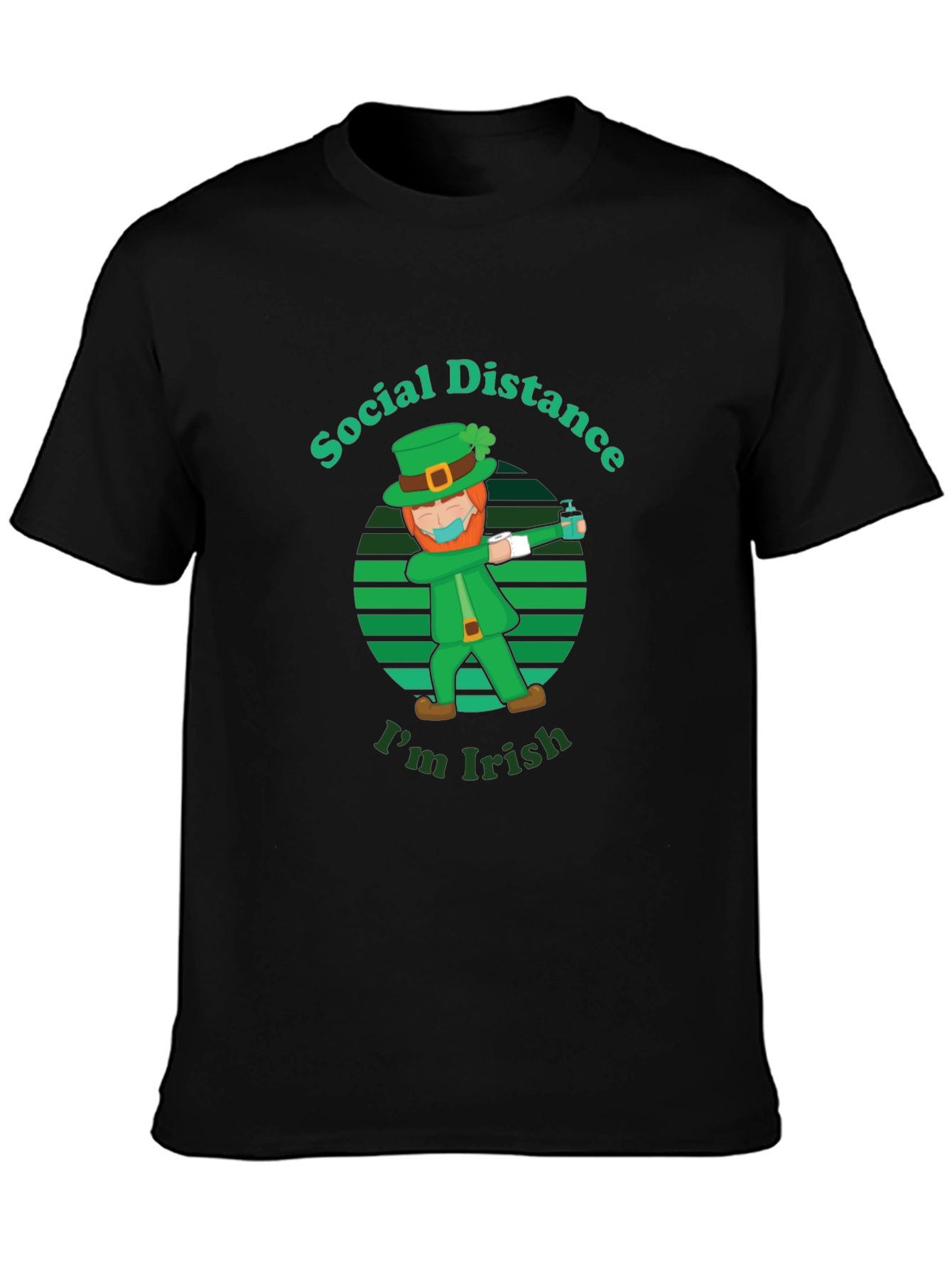 Social Distance Im Irish St. Patricks Day T-Shirt