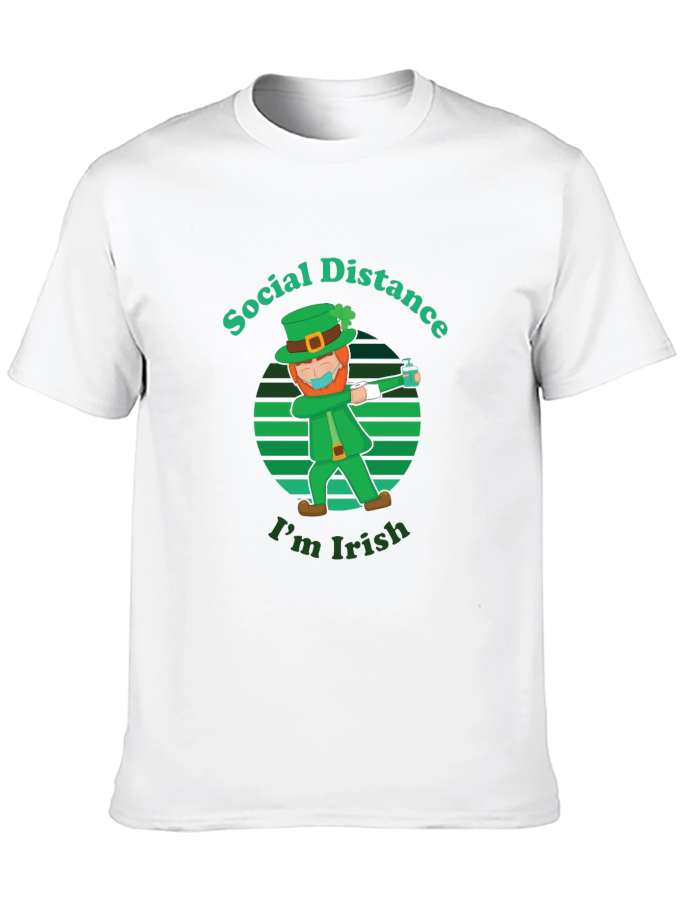 Social Distance Im Irish St. Patricks Day T-Shirt