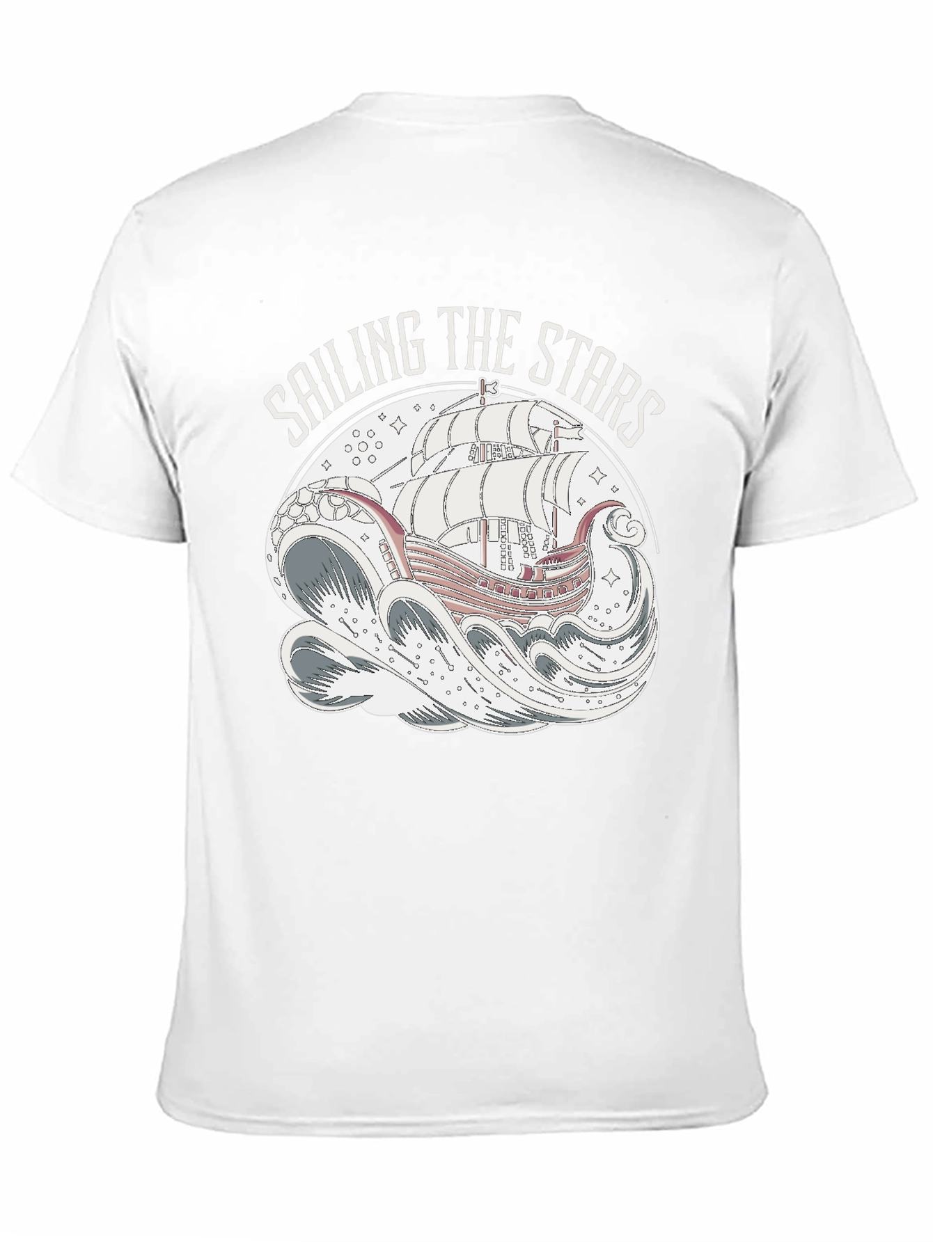 Sailing the Stars Graphic T-Shirt