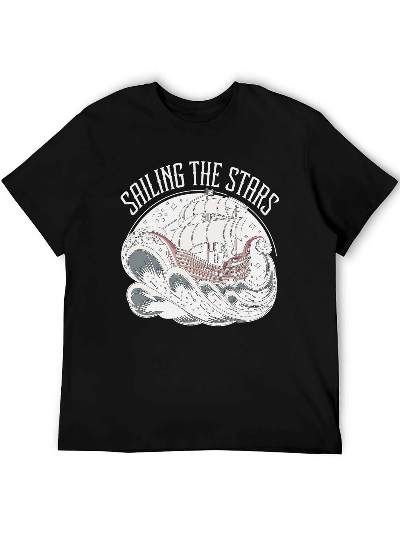 Sailing the Stars Graphic T-Shirt