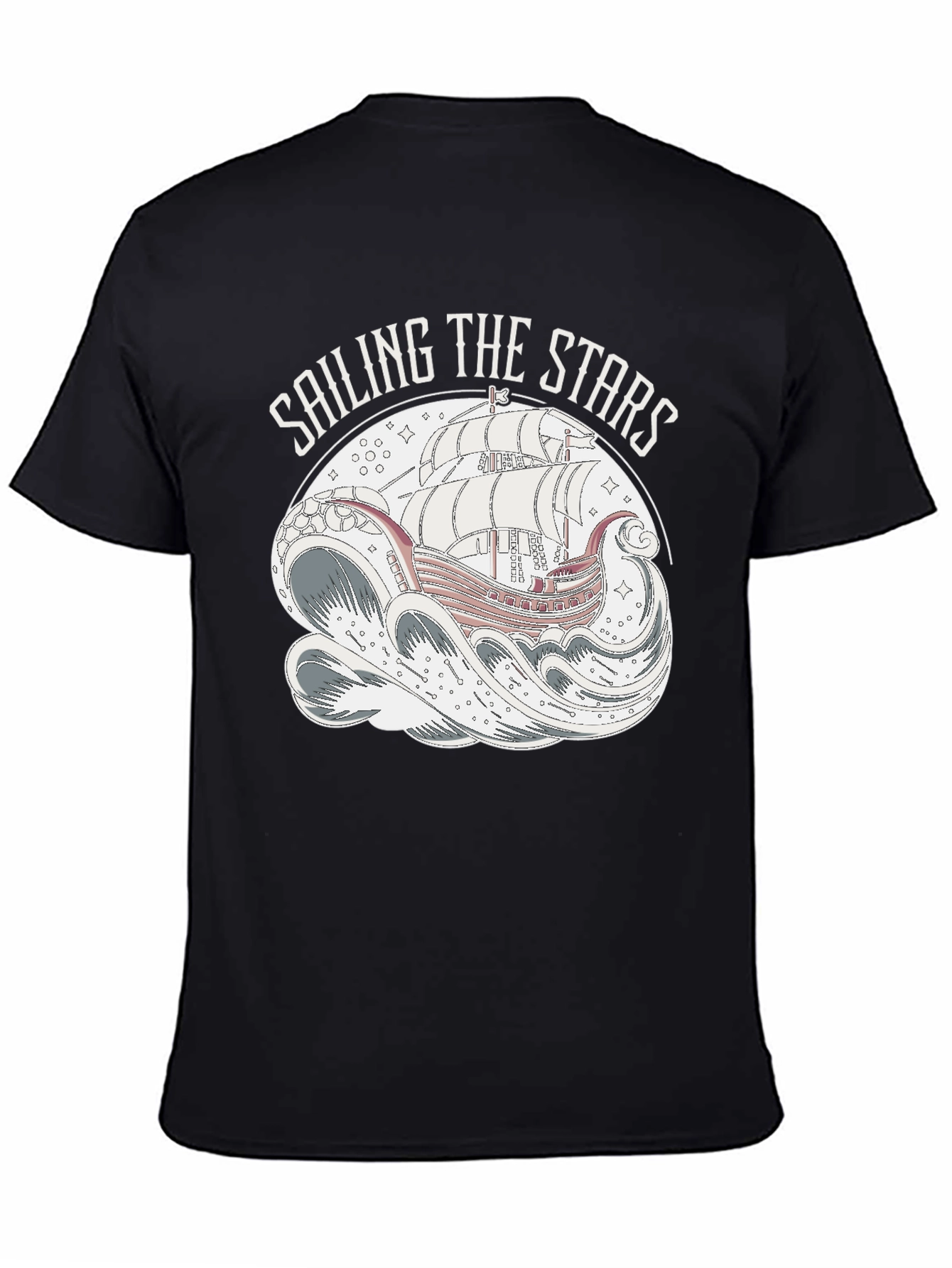 Sailing the Stars Graphic T-Shirt