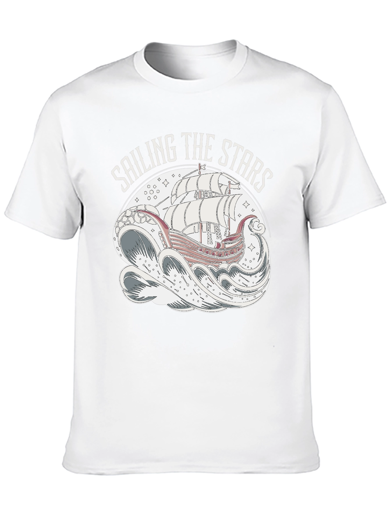 Sailing the Stars Graphic T-Shirt