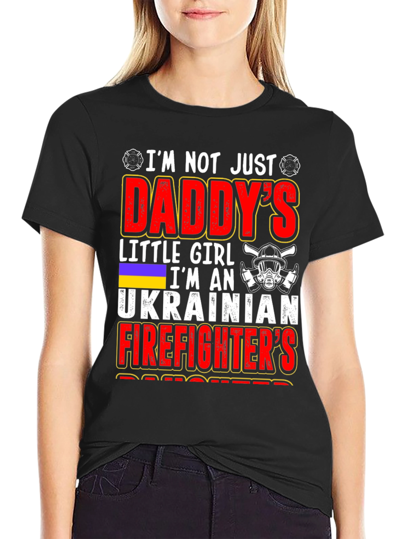 Ukrainian Firefighters Daughter T-Shirt
