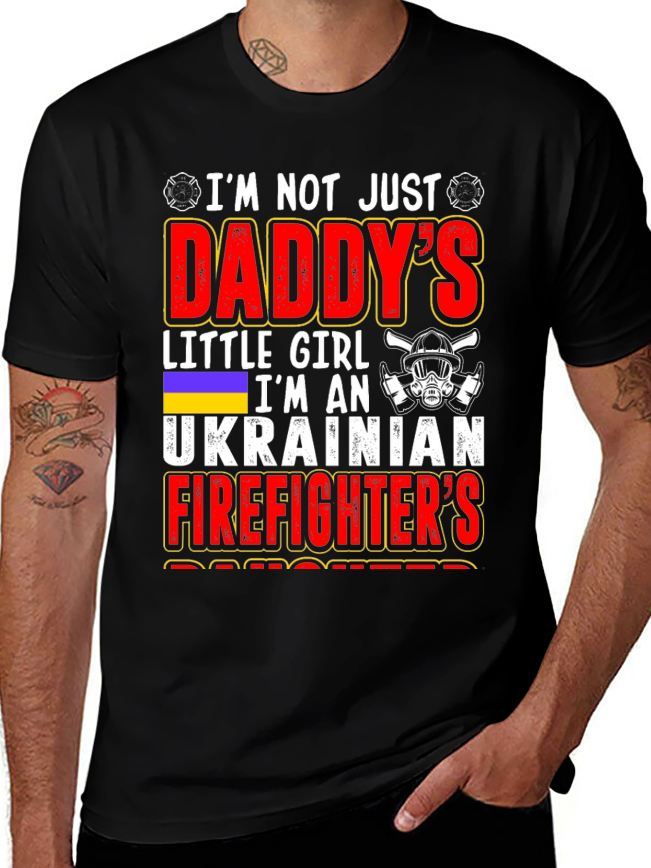 Ukrainian Firefighters Daughter T-Shirt