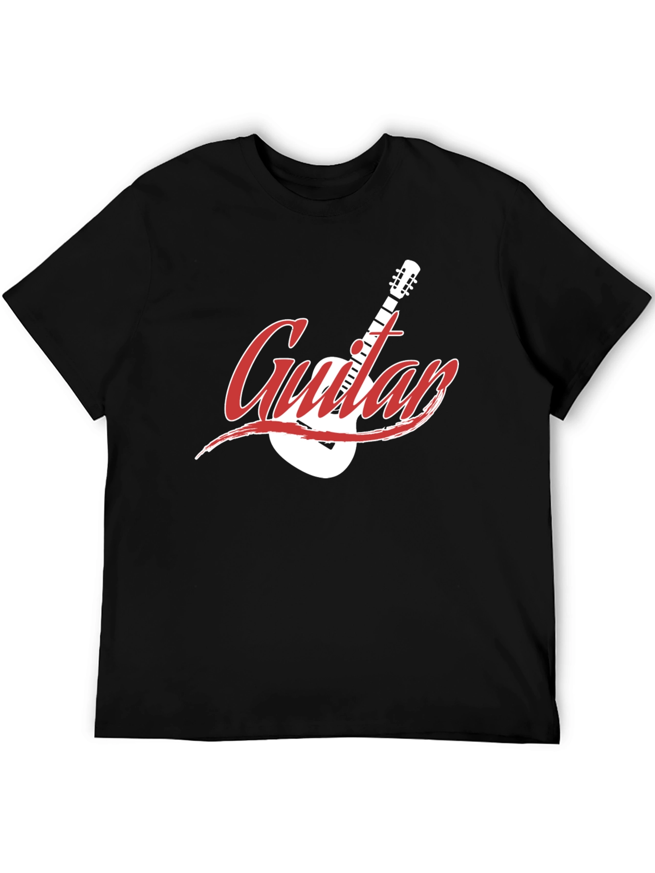 Guitar Graphic Tee - Classic Rock Style Shirt
