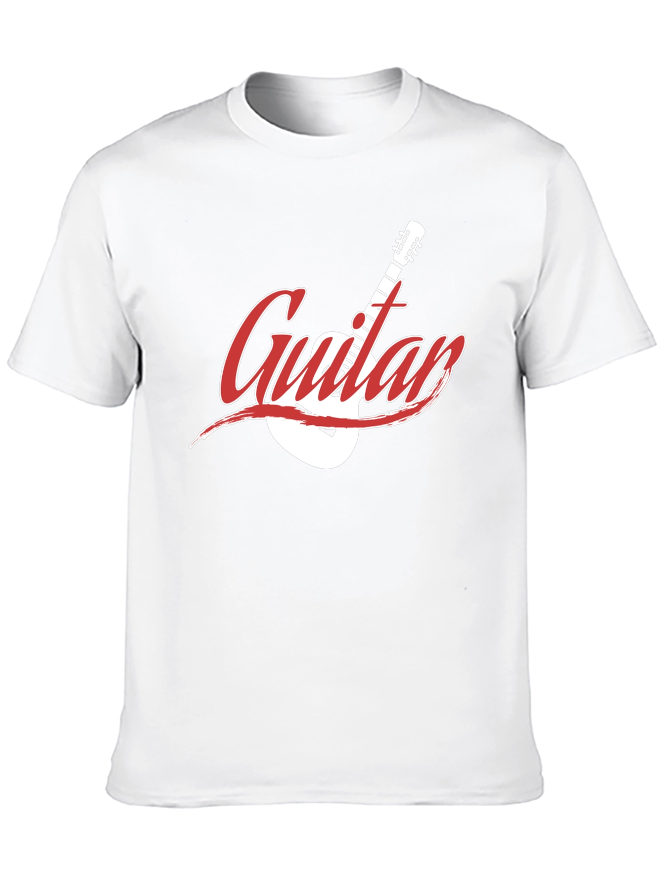 Guitar Graphic Tee - Classic Rock Style Shirt