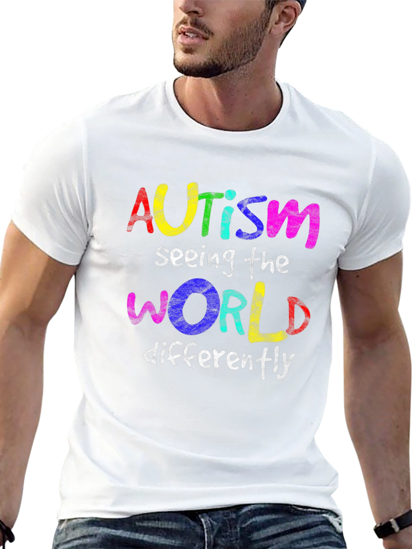Autism Awareness T-Shirt - Seeing the World Differently