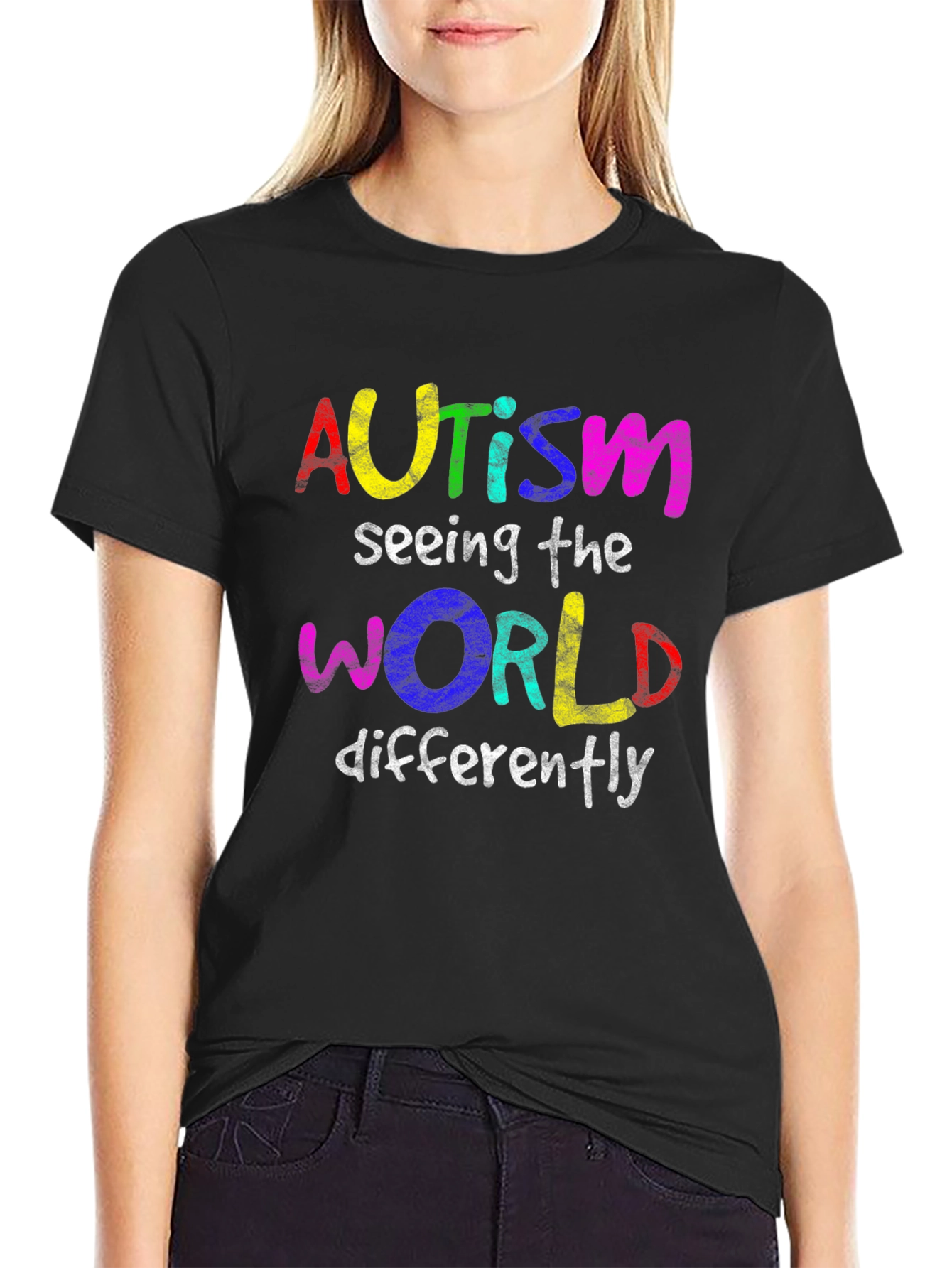 Autism Awareness T-Shirt - Seeing the World Differently