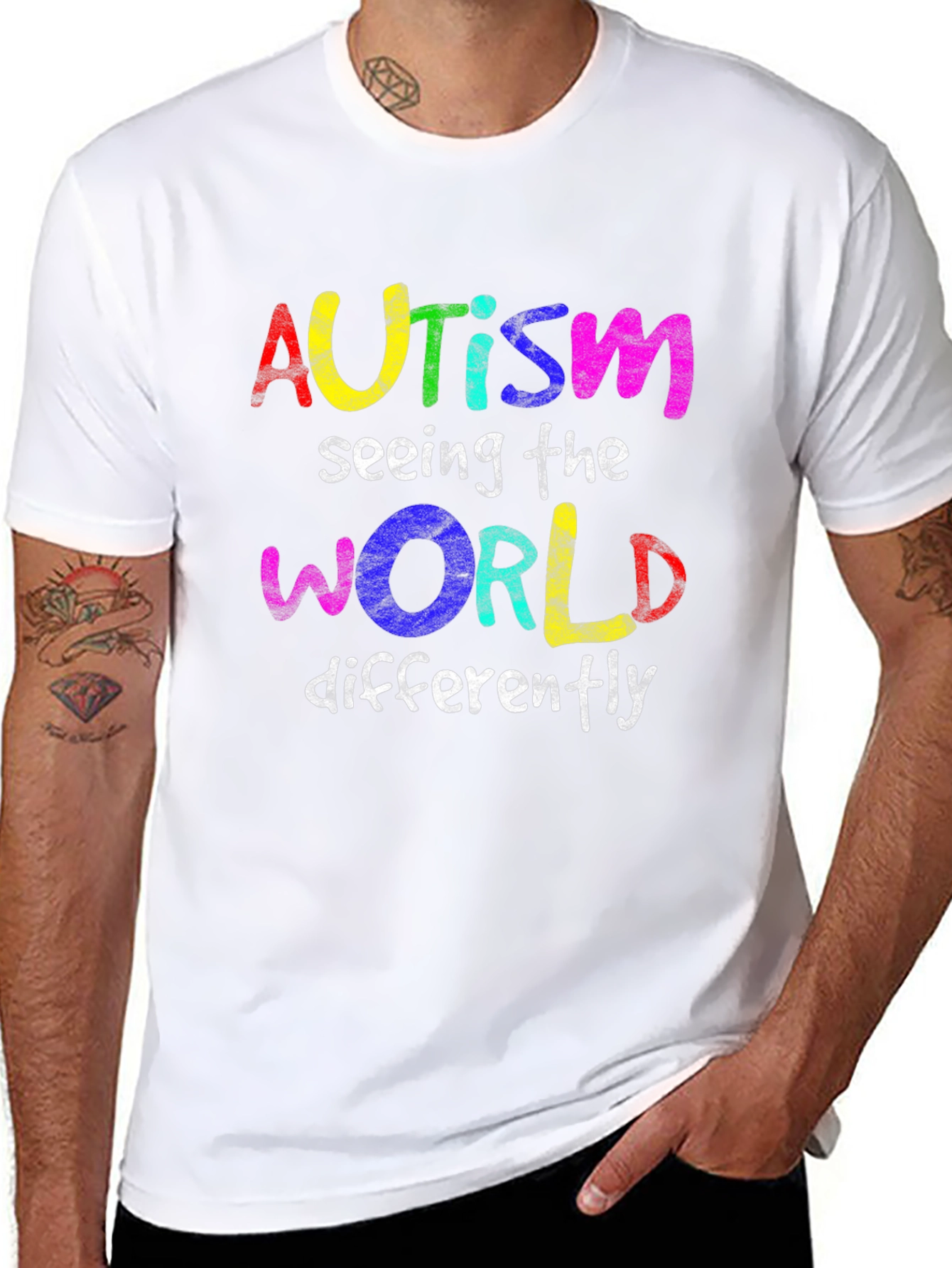 Autism Awareness T-Shirt - Seeing the World Differently