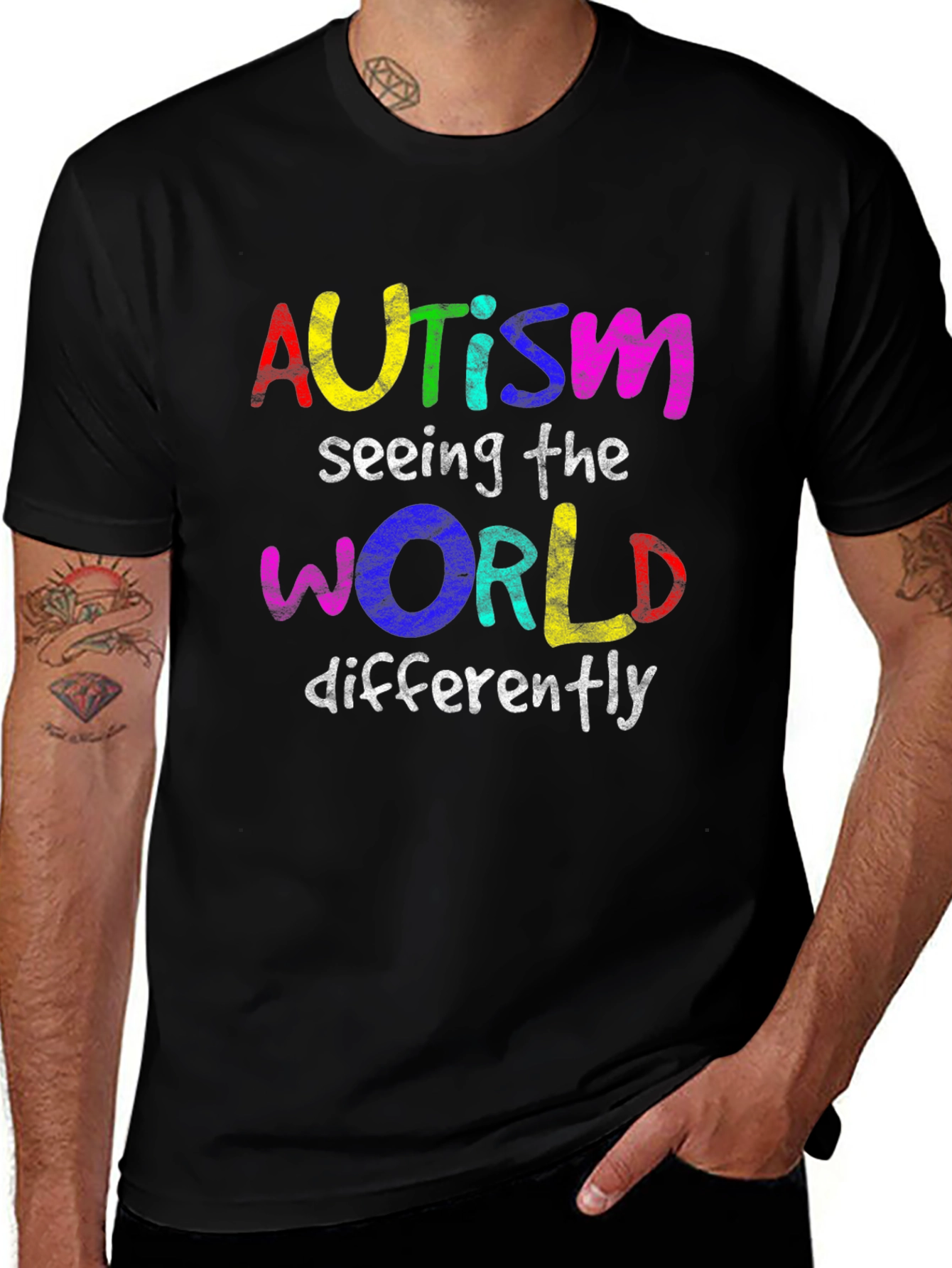 Autism Awareness T-Shirt - Seeing the World Differently