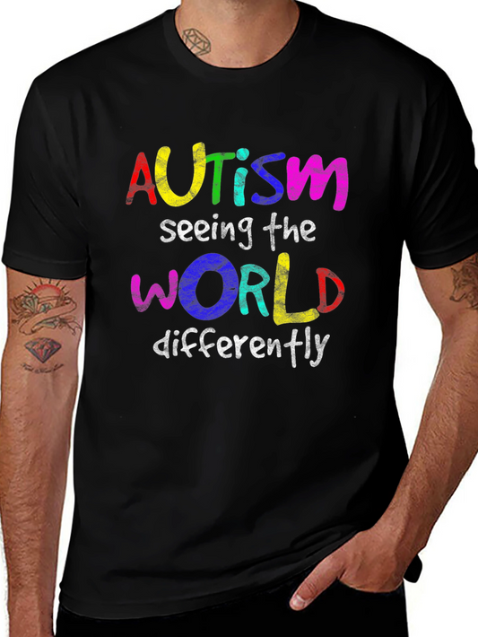 Autism Awareness T-Shirt - Seeing the World Differently