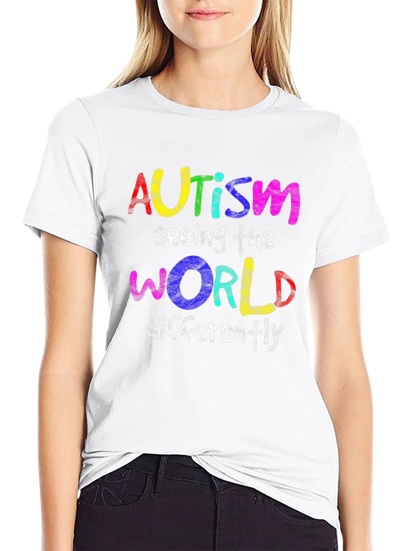 Autism Awareness T-Shirt - Seeing the World Differently