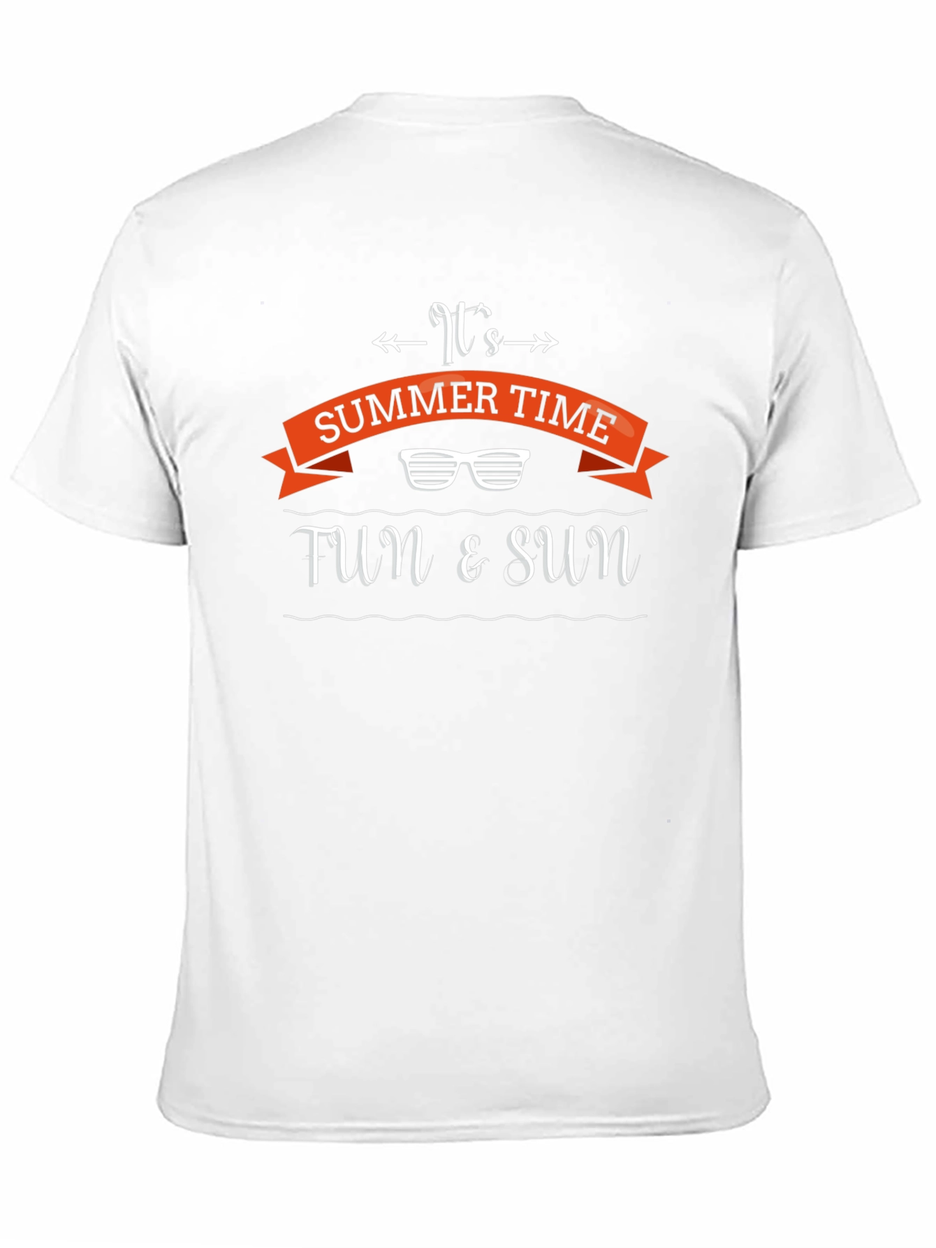 Summer Time Fun & Sun Black T-Shirt