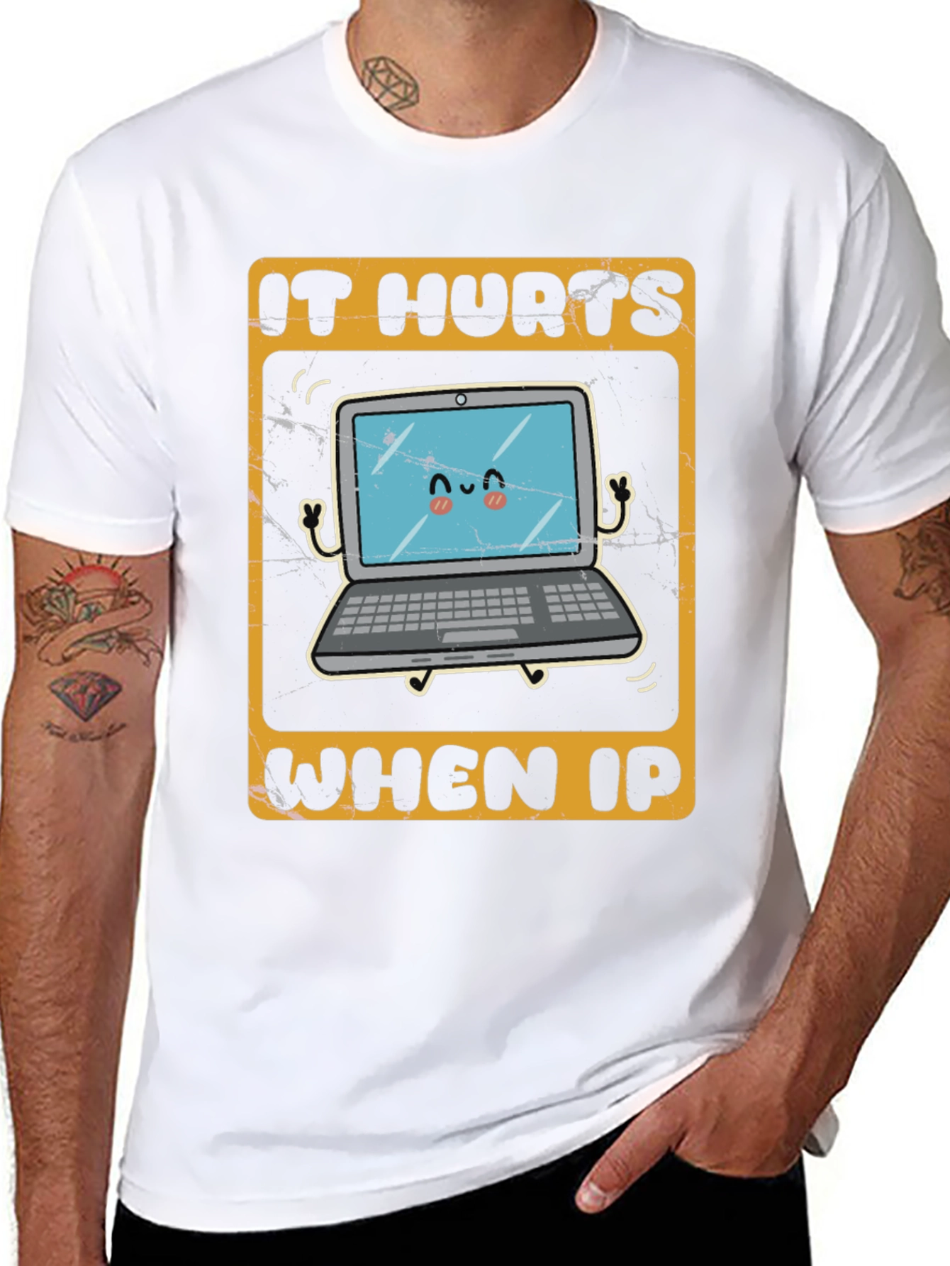 IT Hurts When IP Funny T-Shirt