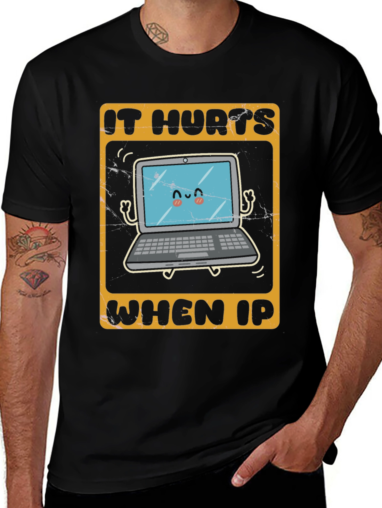 IT Hurts When IP Funny T-Shirt