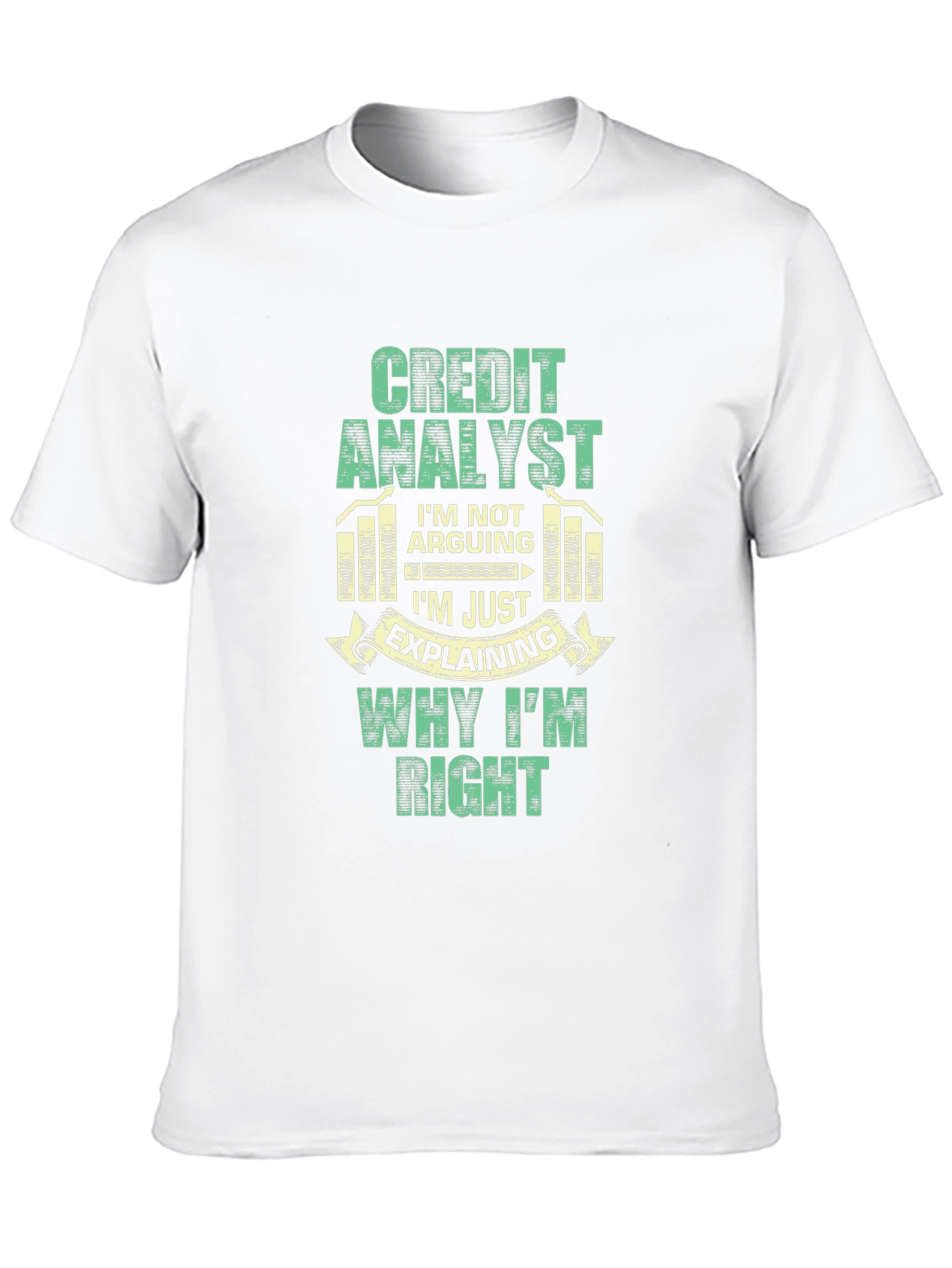 Credit Analyst Humor Graphic T-Shirt