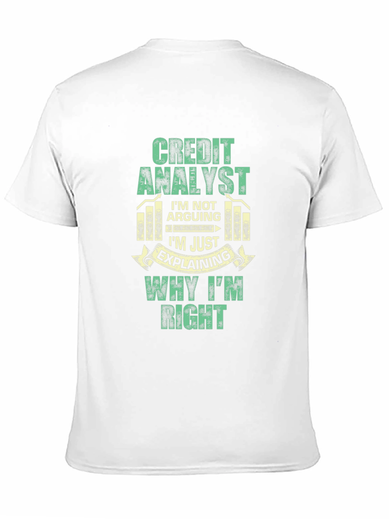 Credit Analyst Humor Graphic T-Shirt