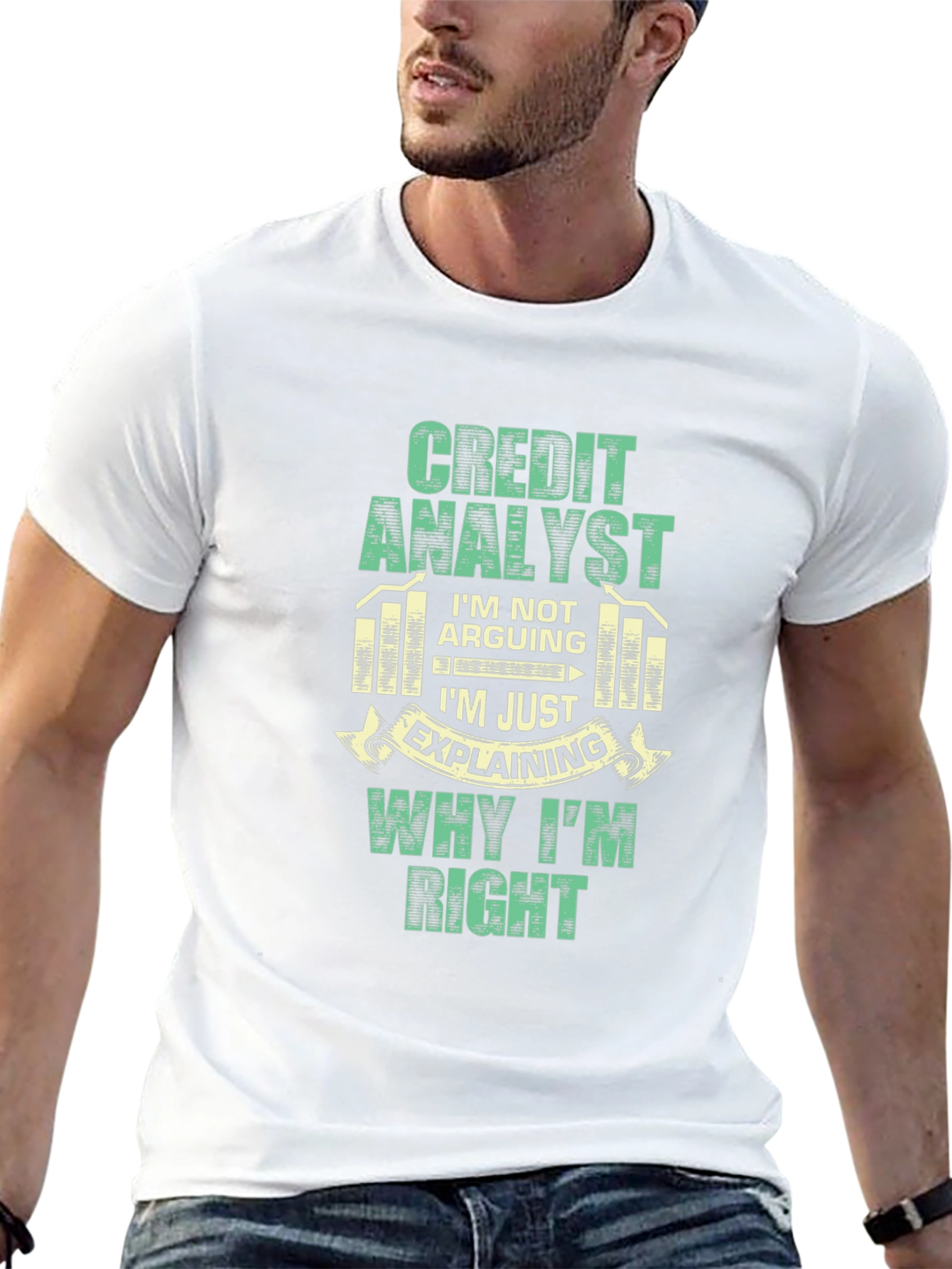 Credit Analyst Humor Graphic T-Shirt