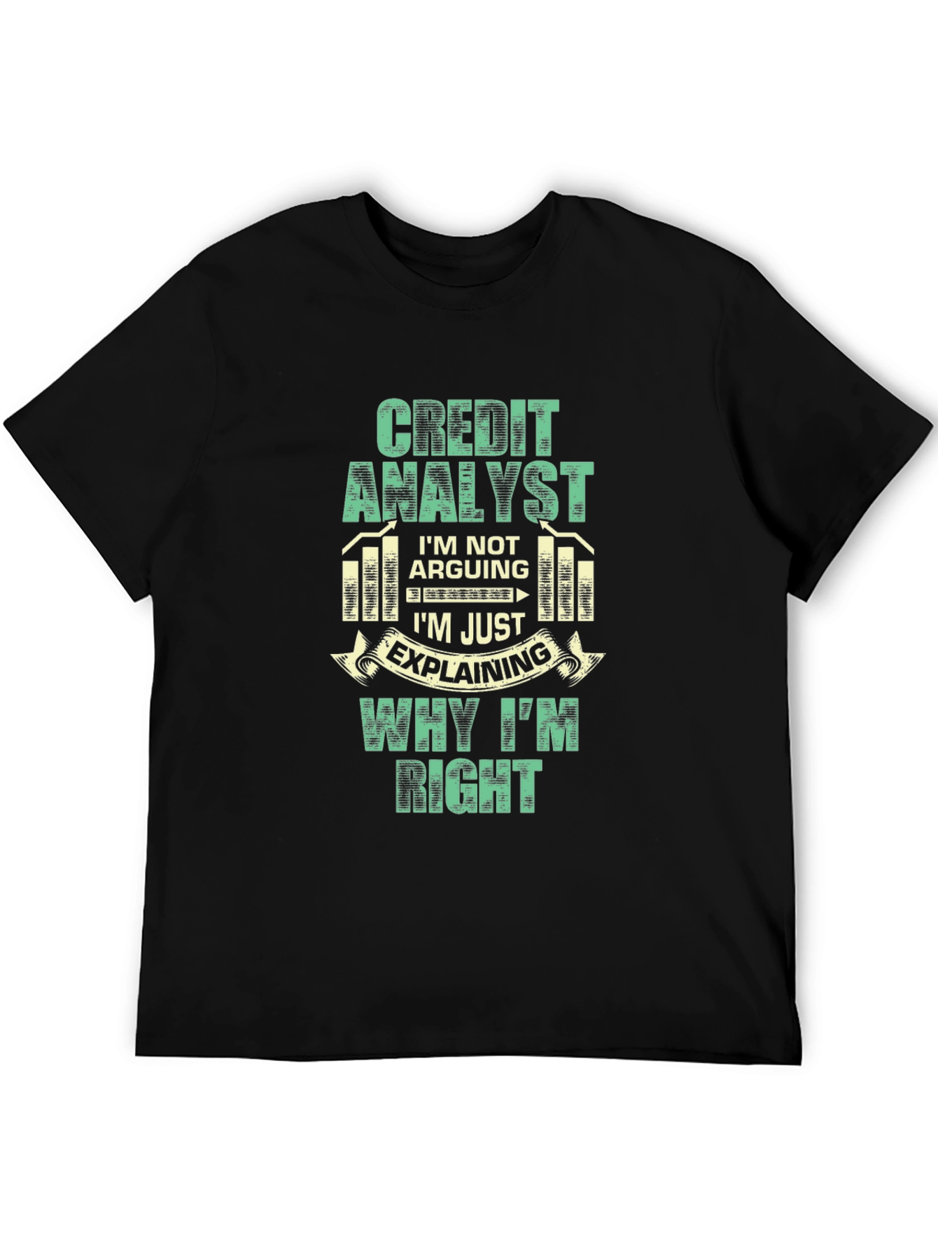 Credit Analyst Humor Graphic T-Shirt