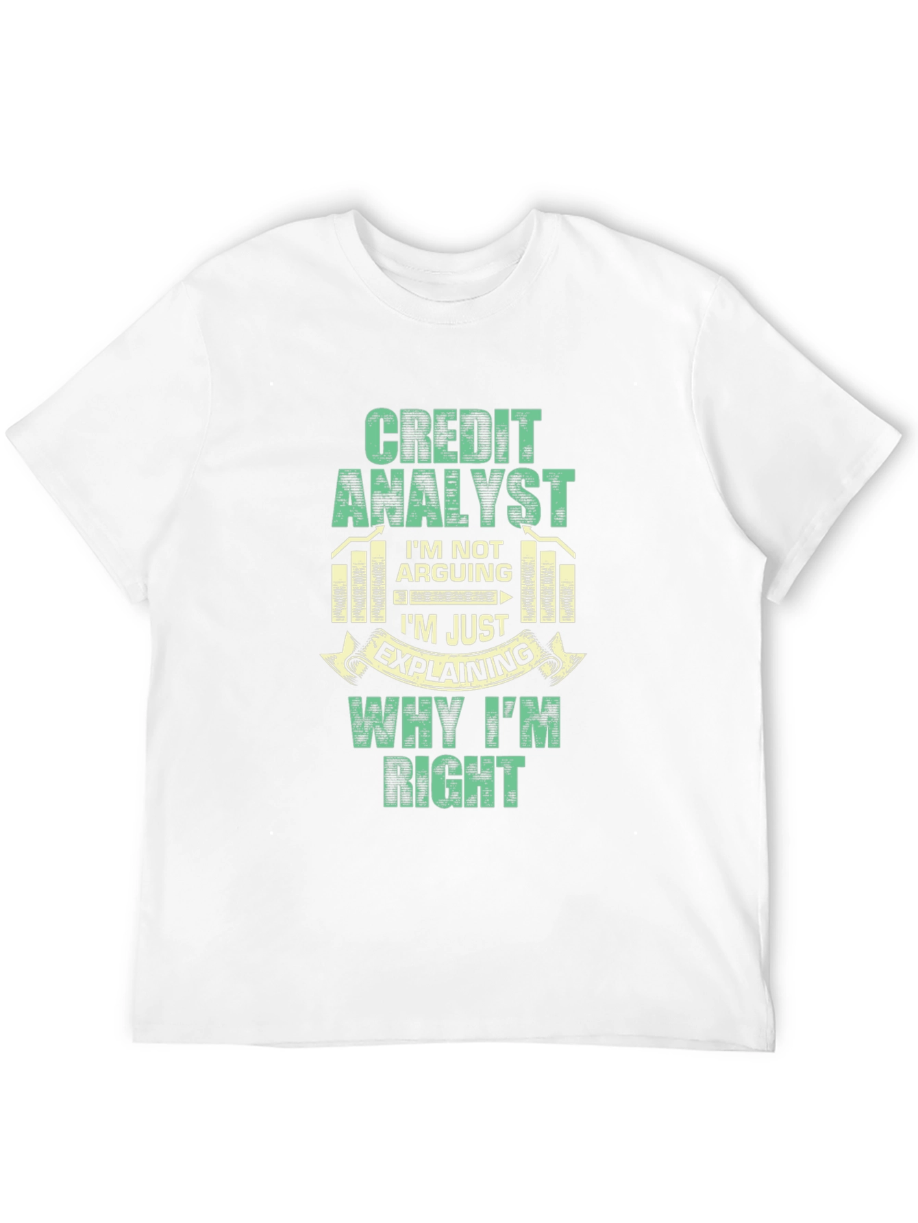 Credit Analyst Humor Graphic T-Shirt