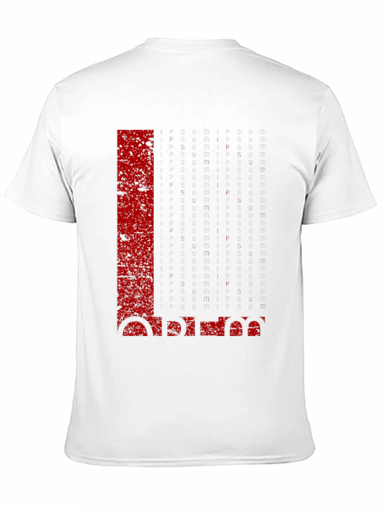 Abstract Graphic Print Mens Black T-Shirt
