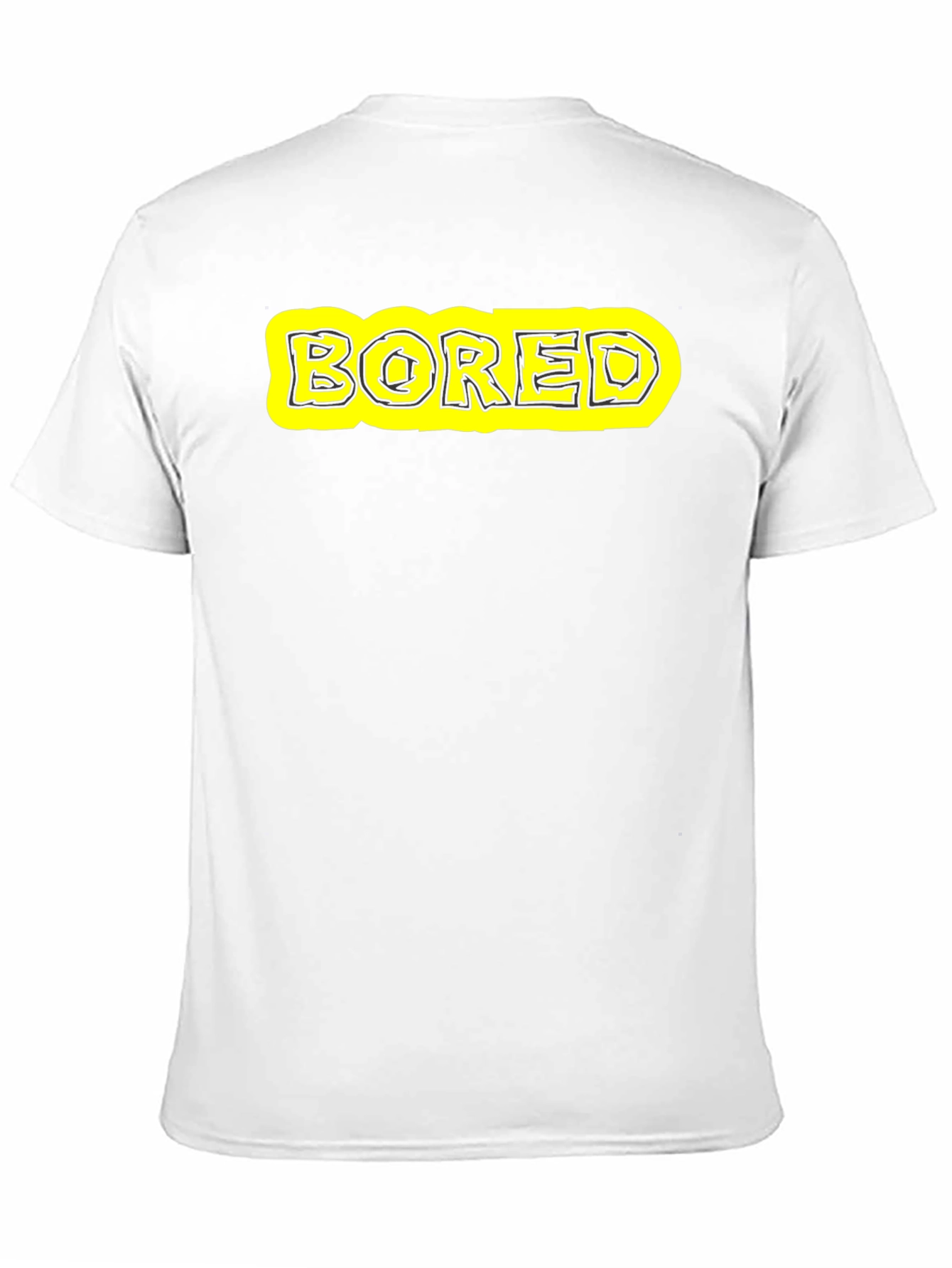 Bored Graphic Tee - Casual Cotton T-Shirt
