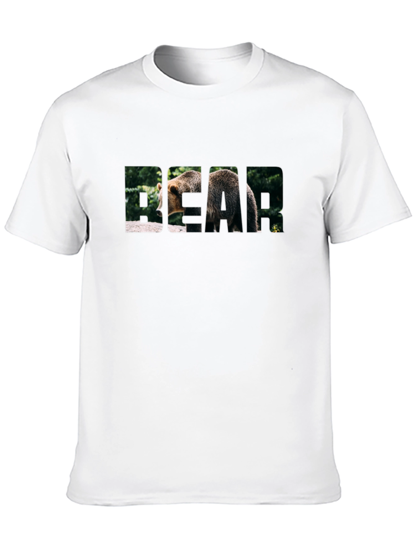 Bear Graphic Black T-Shirt