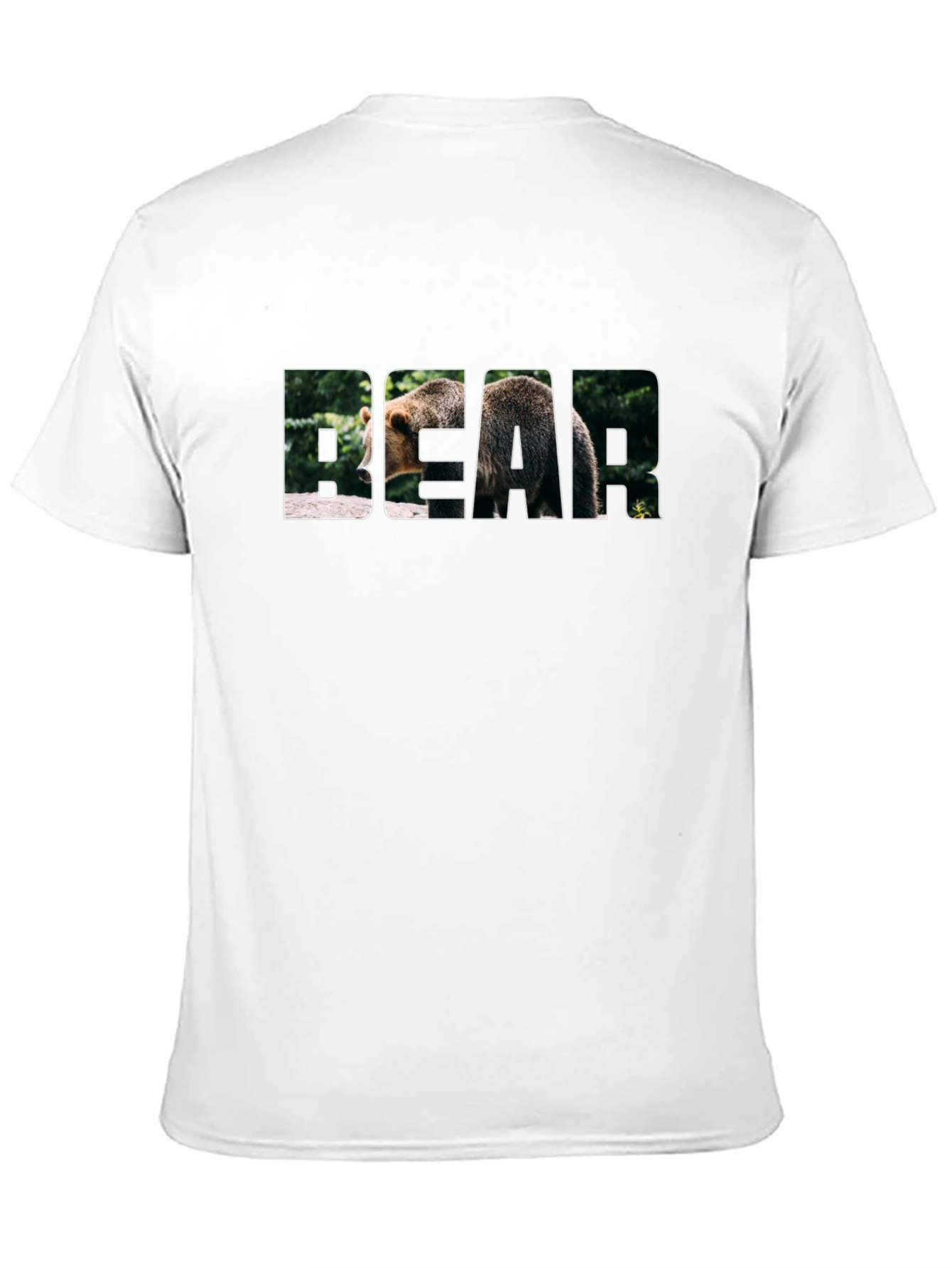 Bear Graphic Black T-Shirt