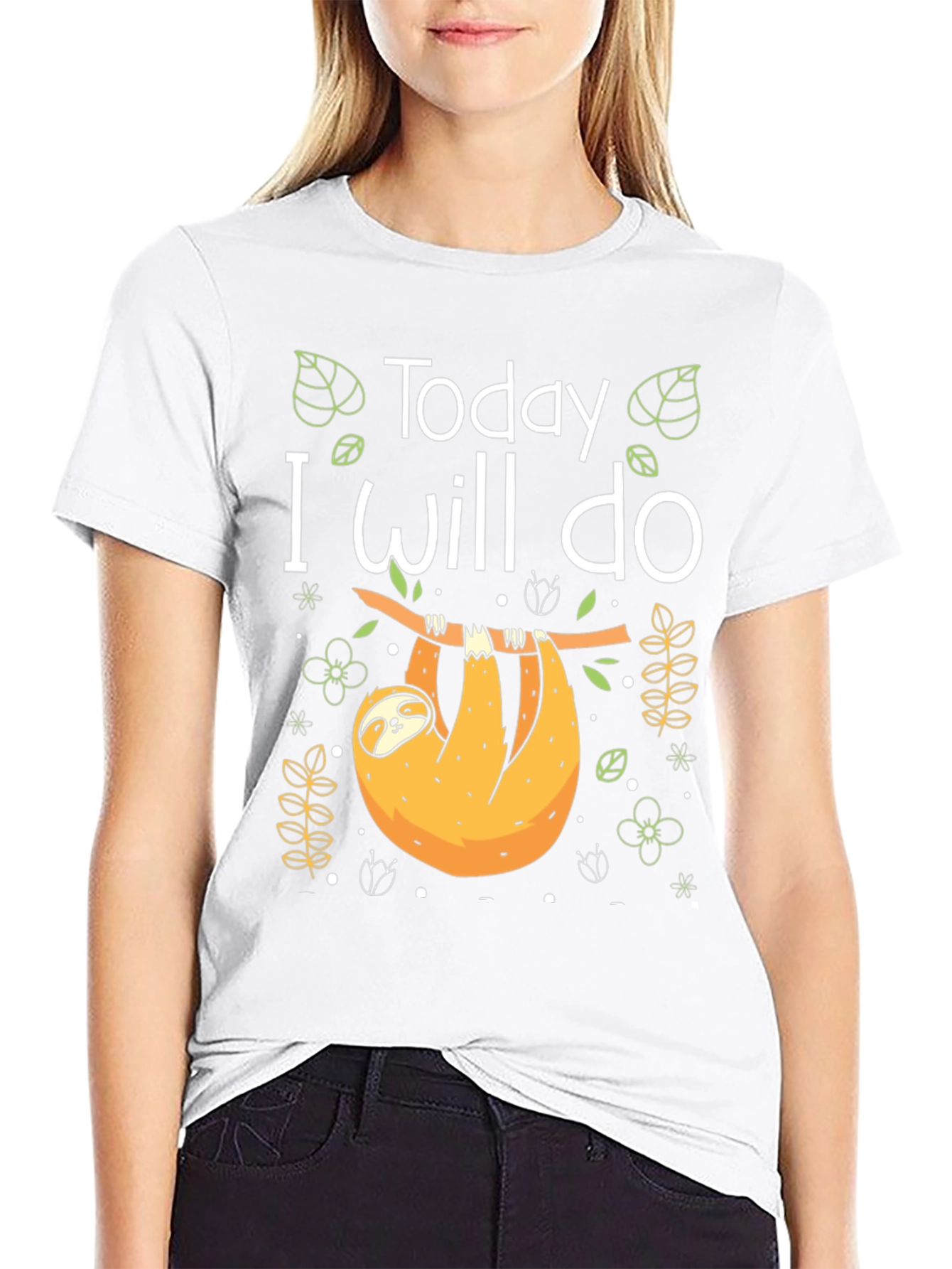 Today I Will Do Sloth T-Shirt