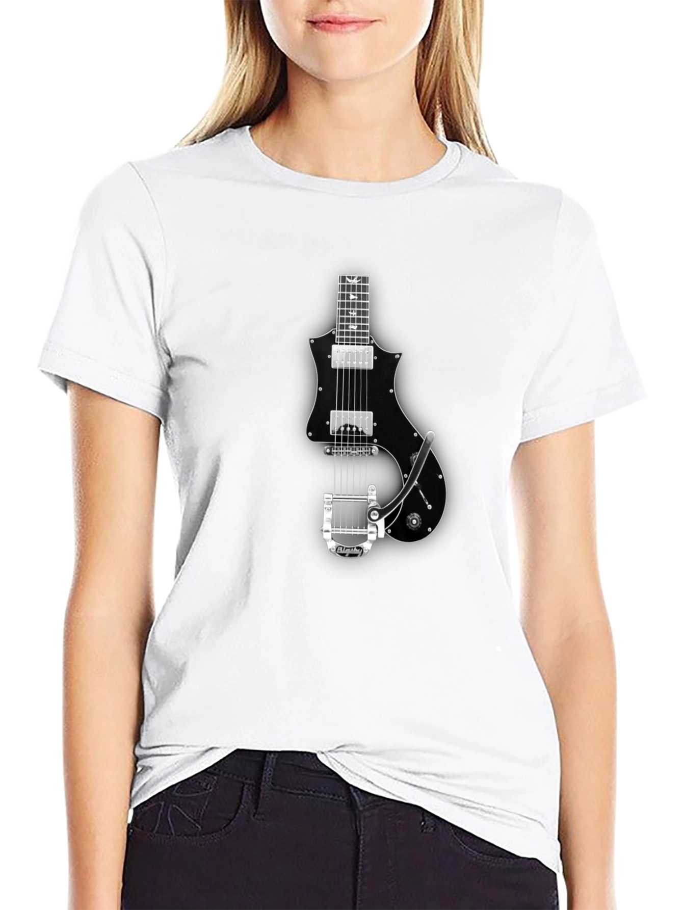 Guitar Graphic Tee - Cool Musician T-Shirt