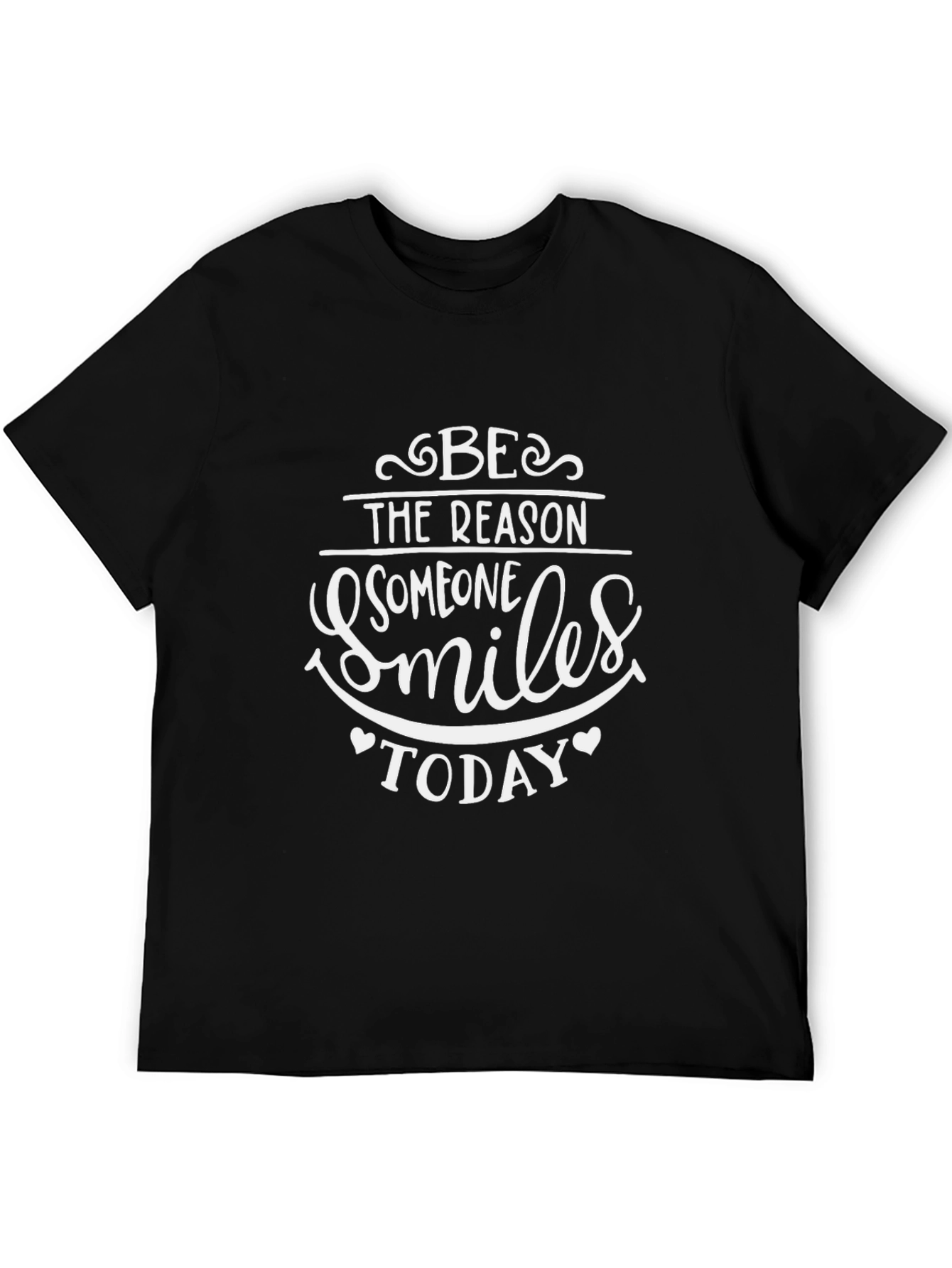 Inspirational Graphic Tee: Be the Reason Someone Smiles Today