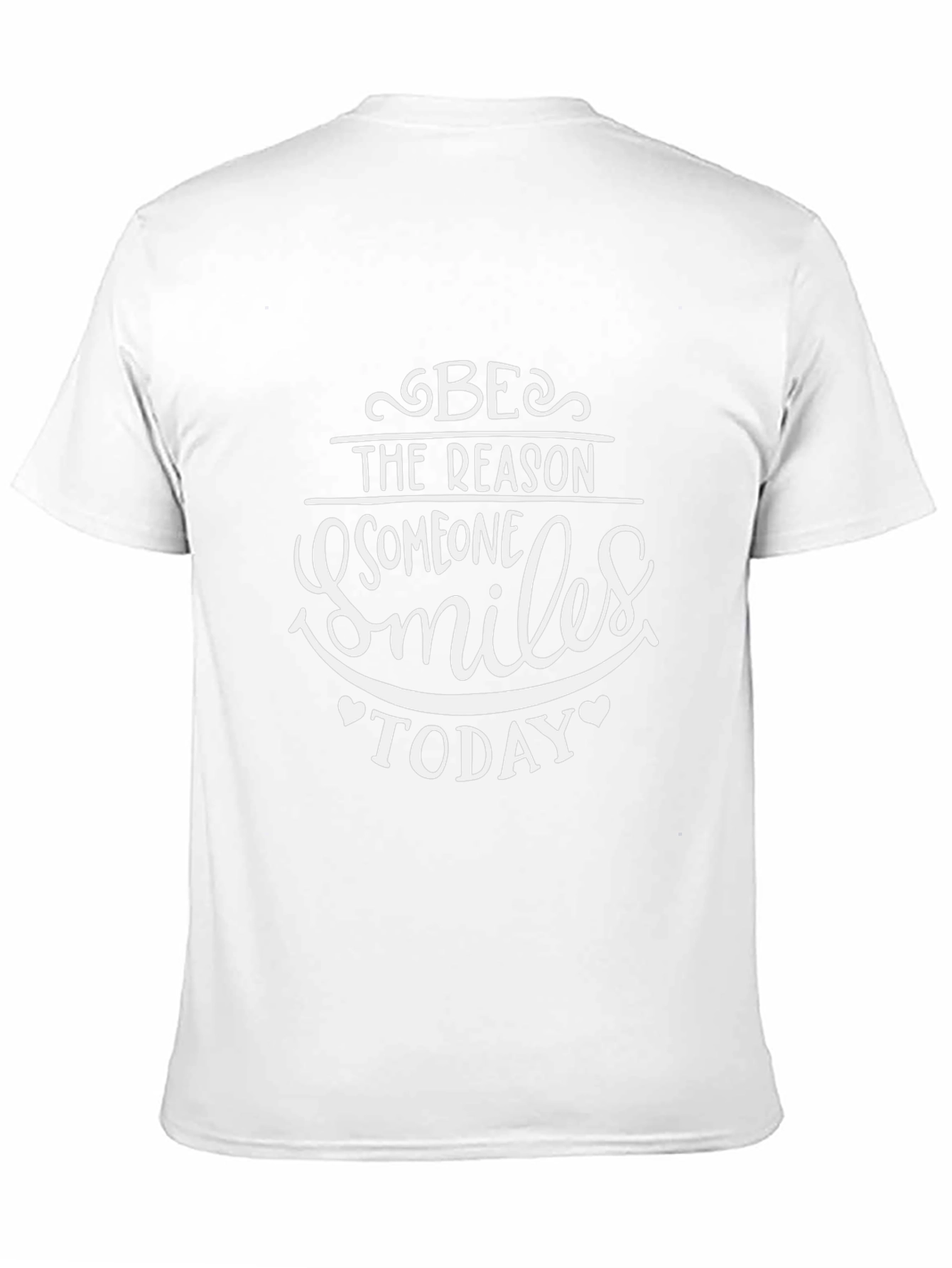Inspirational Graphic Tee: Be the Reason Someone Smiles Today