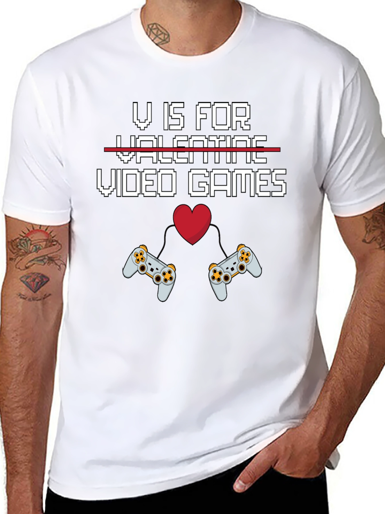 Video Games Valentine T-Shirt