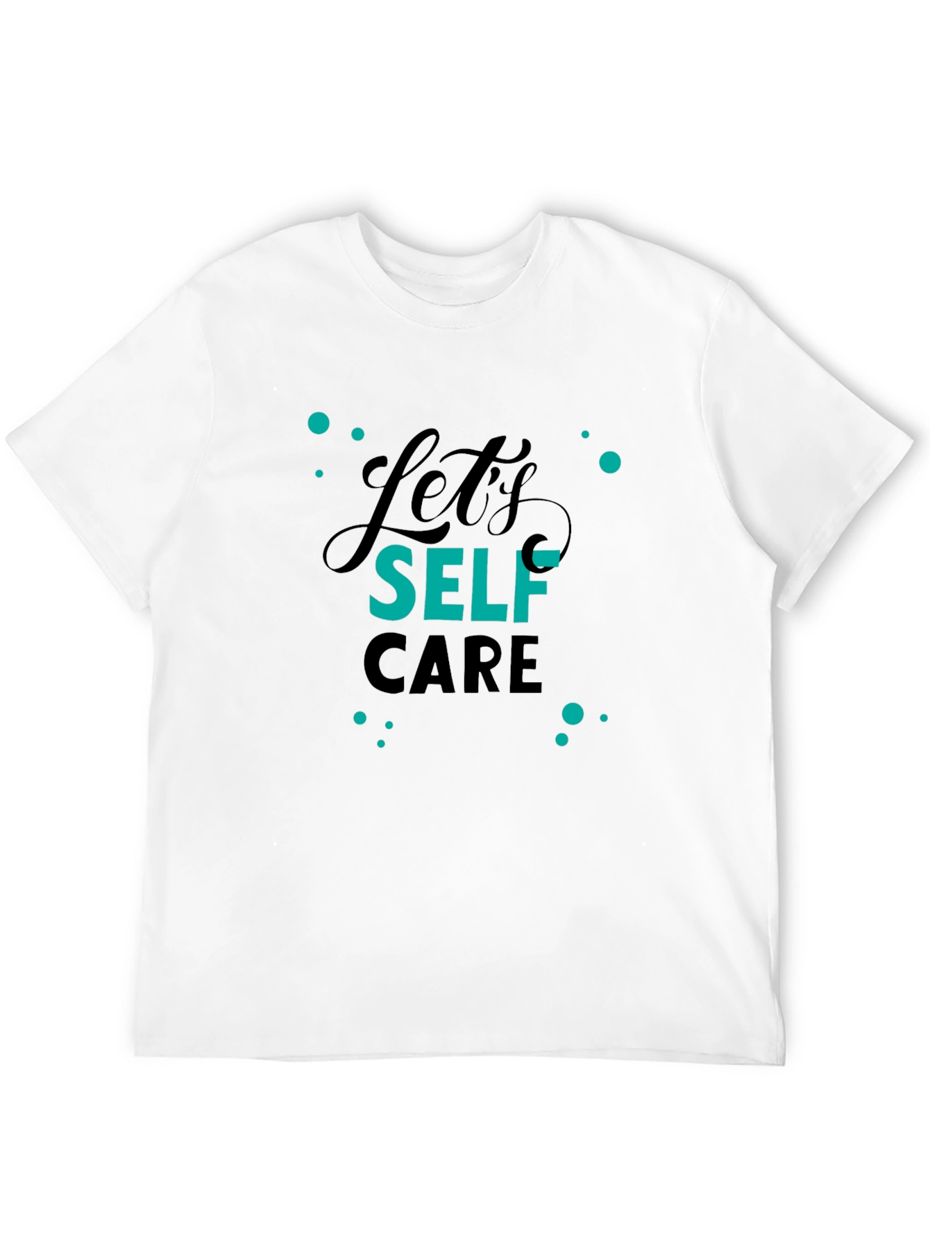 Self Care Black T-Shirt - Trendy Graphic Tee