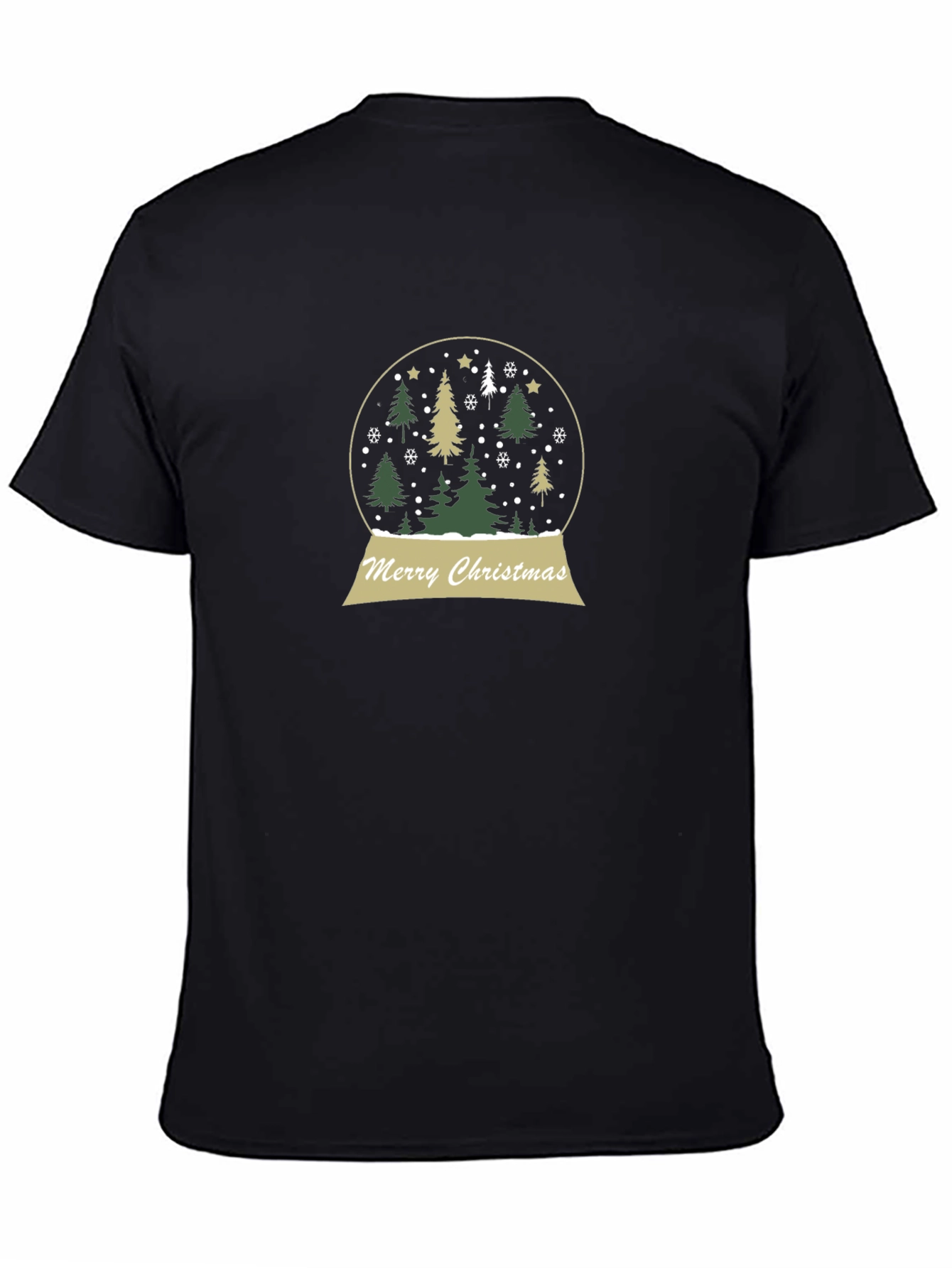 Merry Christmas Snow Globe T-Shirt