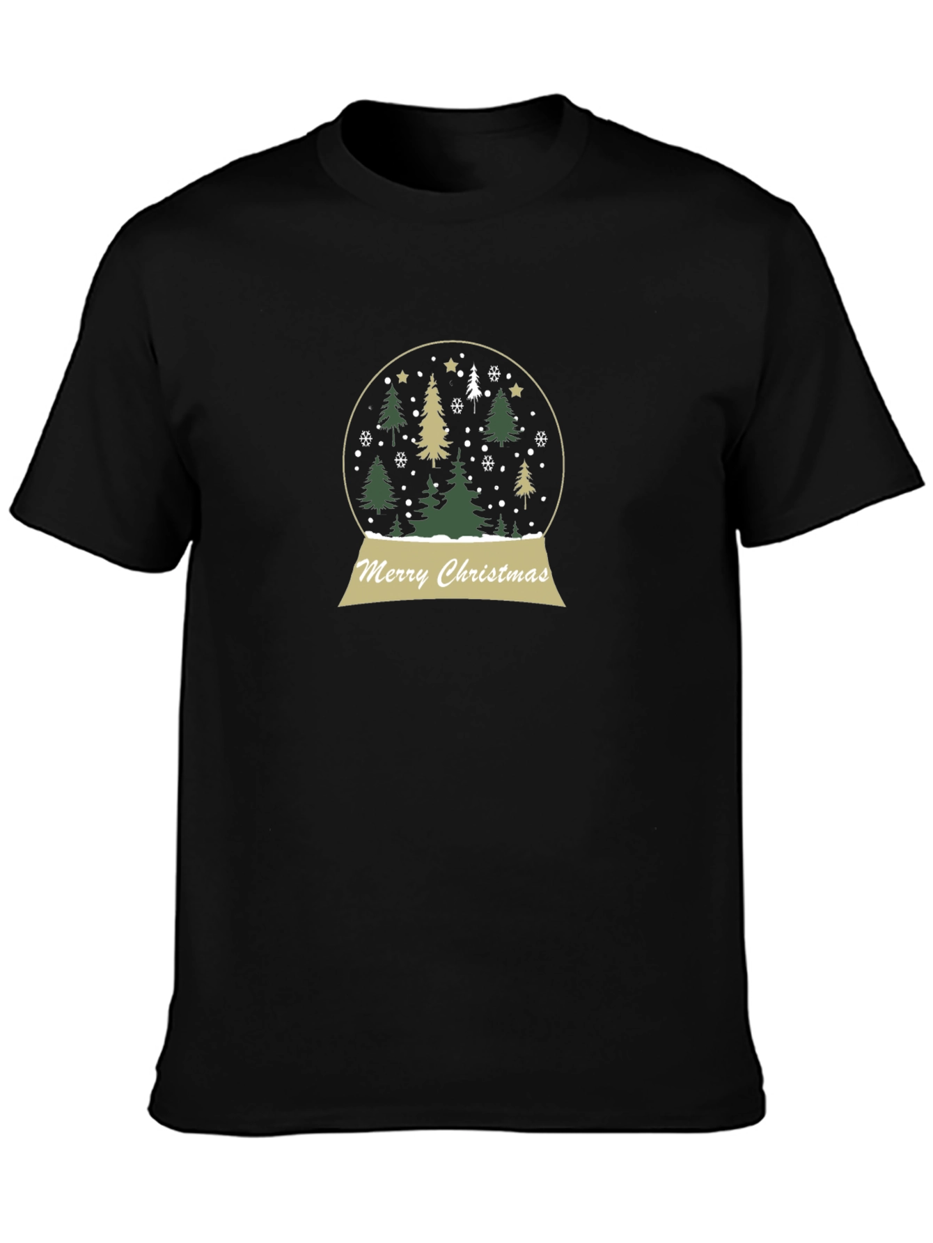Merry Christmas Snow Globe T-Shirt